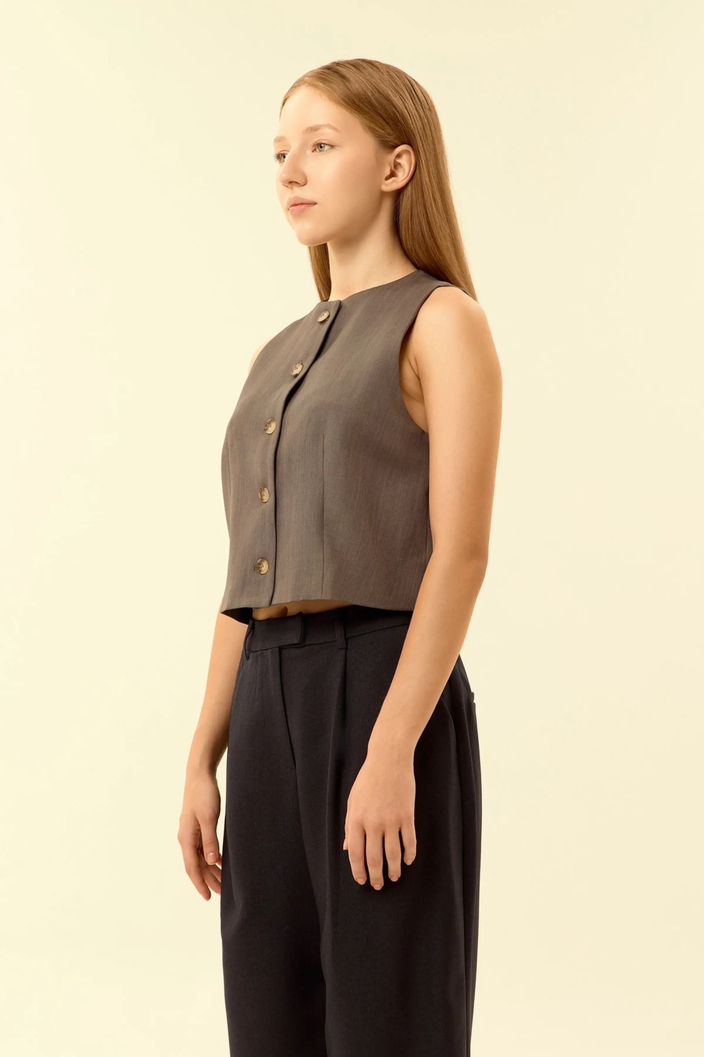 Жилетка серый для женщин 46257-61 68