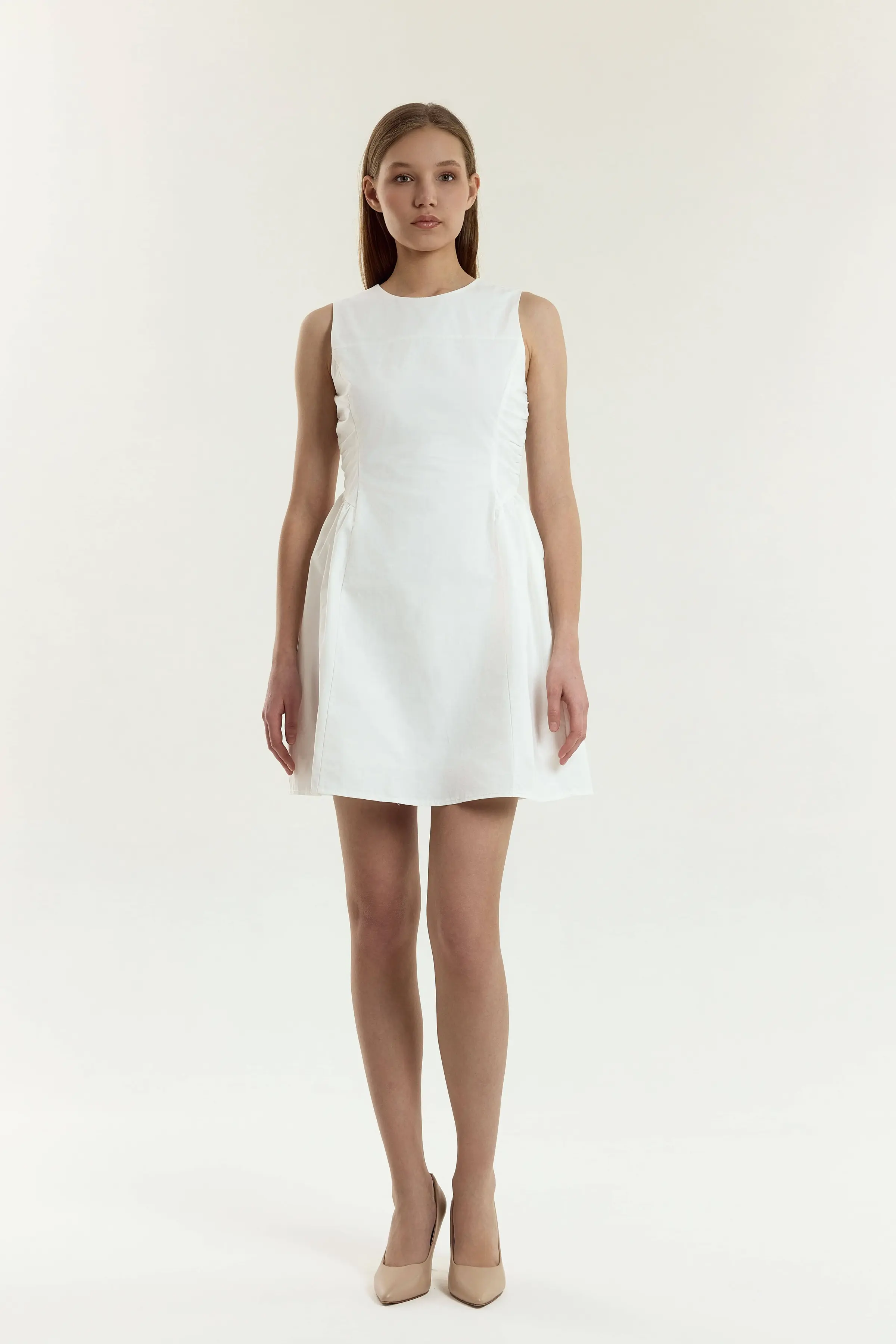 Платье белый для женщин 45229-4 54