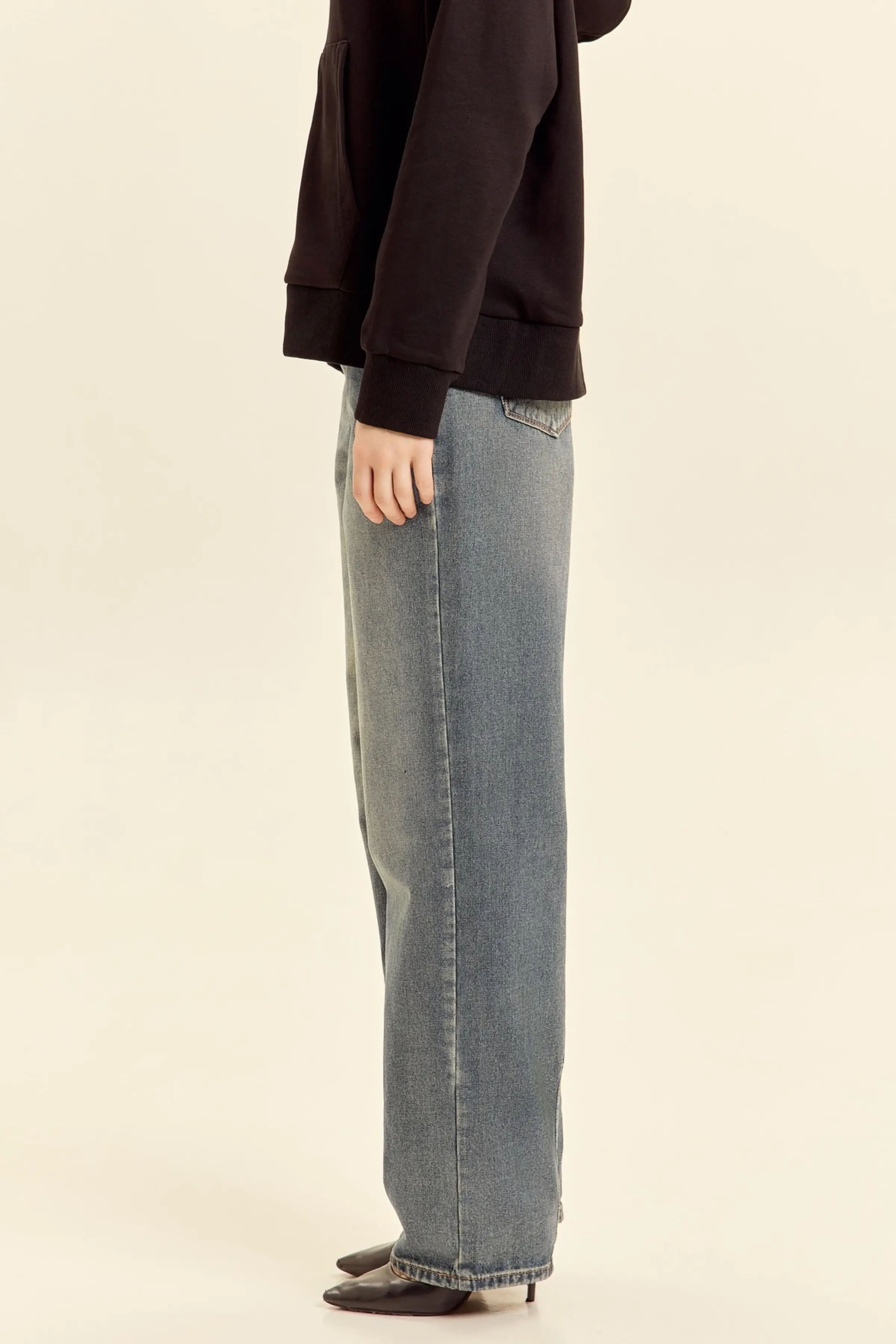 Джинсы голубой для женщин 46350-10 74