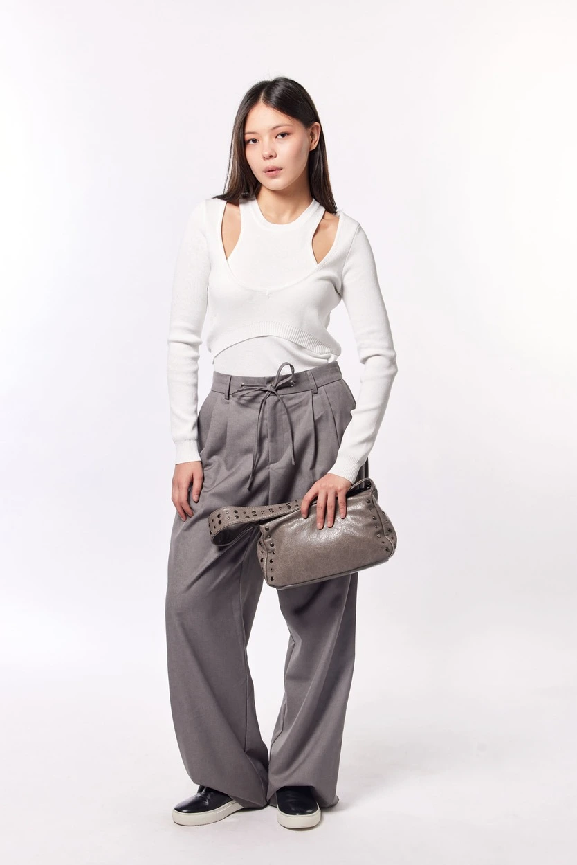 Джемпер белый для женщин 44197-4 60