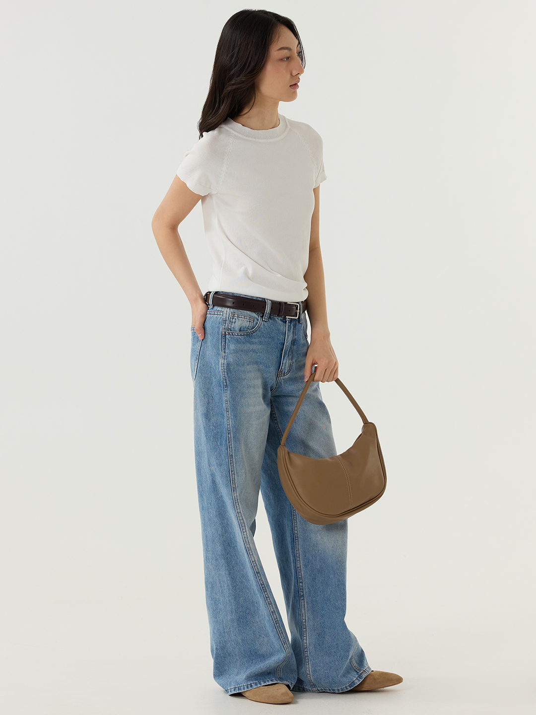 Джемпер белый для женщин 48140-4 60