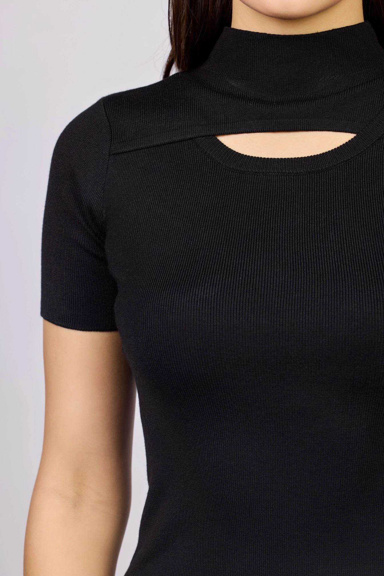 Джемпер черный для женщин 42240-1 60