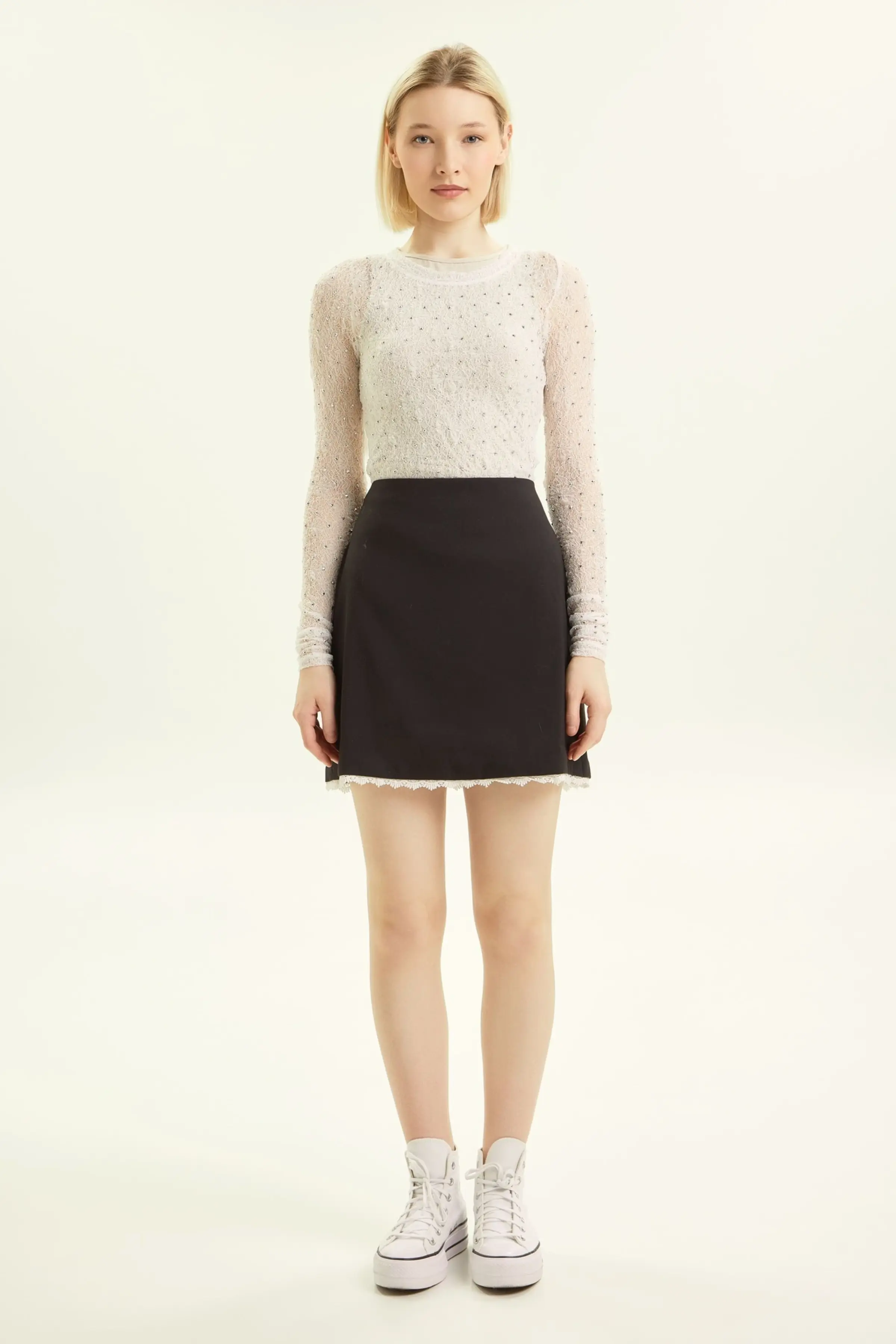 Юбка черный для женщин 44297-1 52