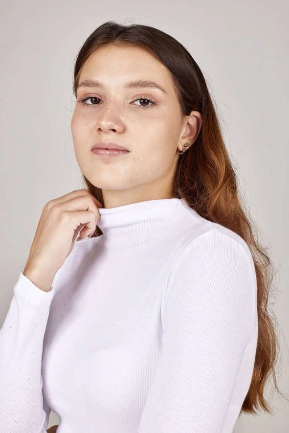 Водолазка белый для женщин 152/180/34253-4 73