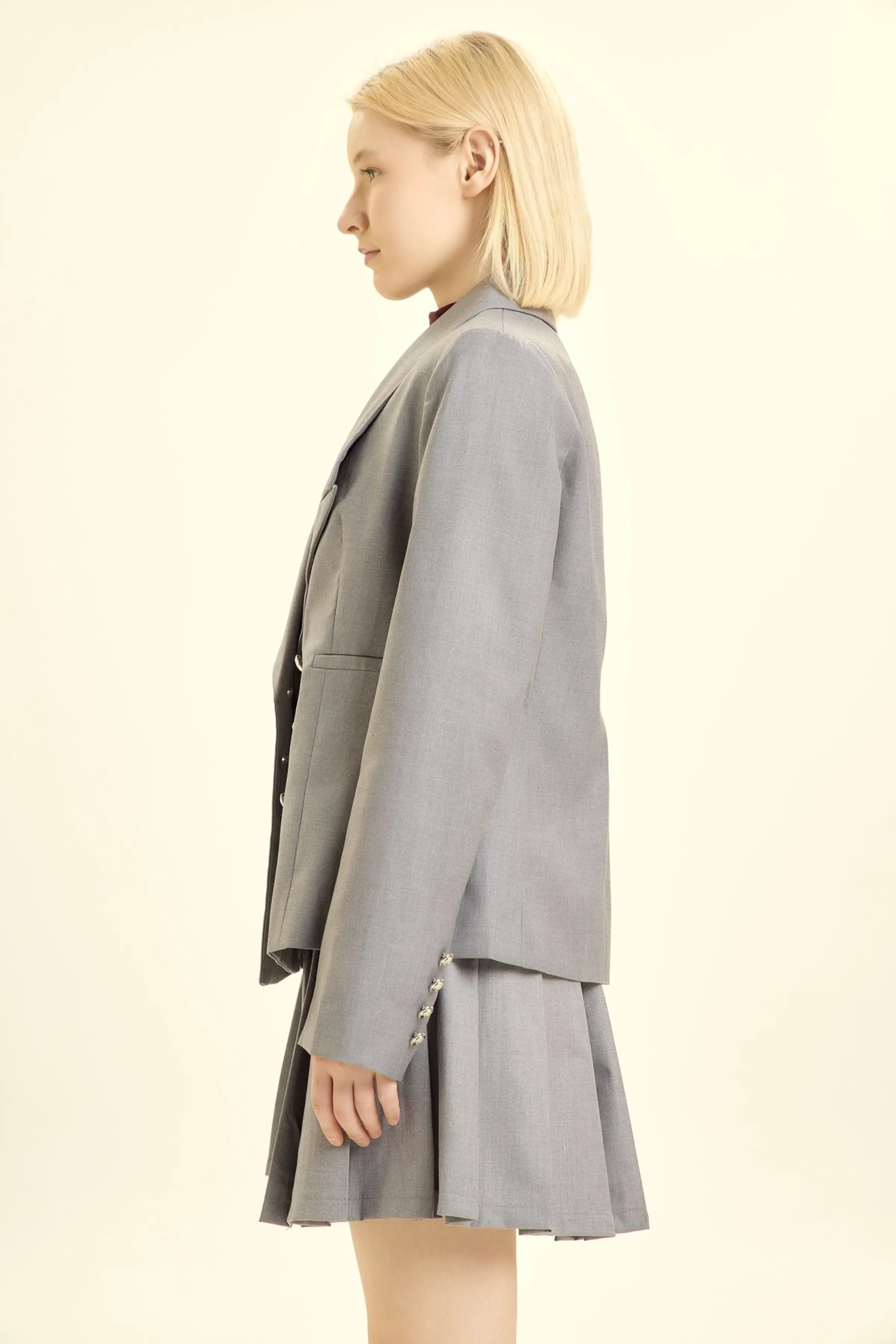 Жакет серый для женщин 46139-61 64