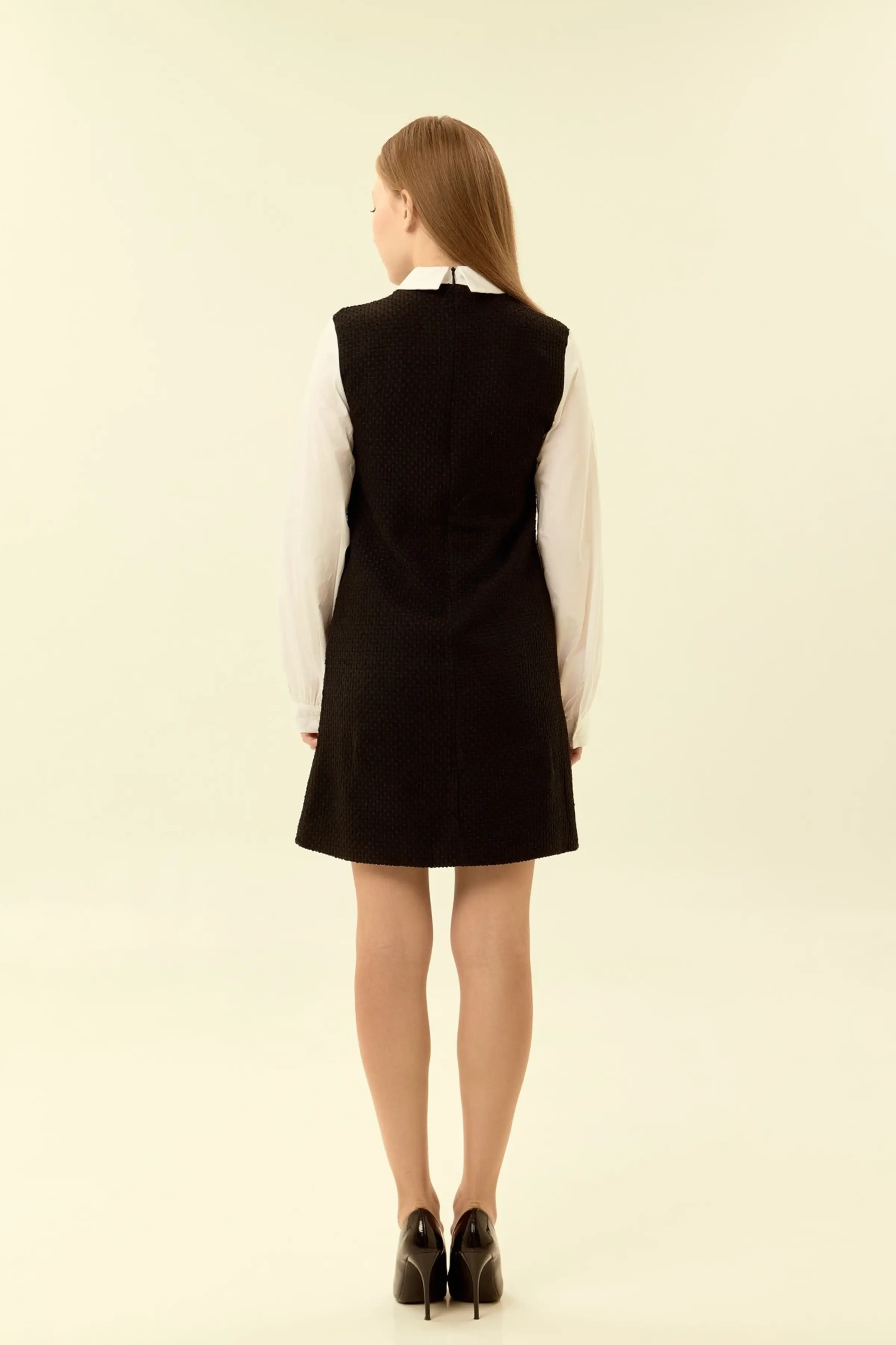 Платье черный для женщин 46116-1 54