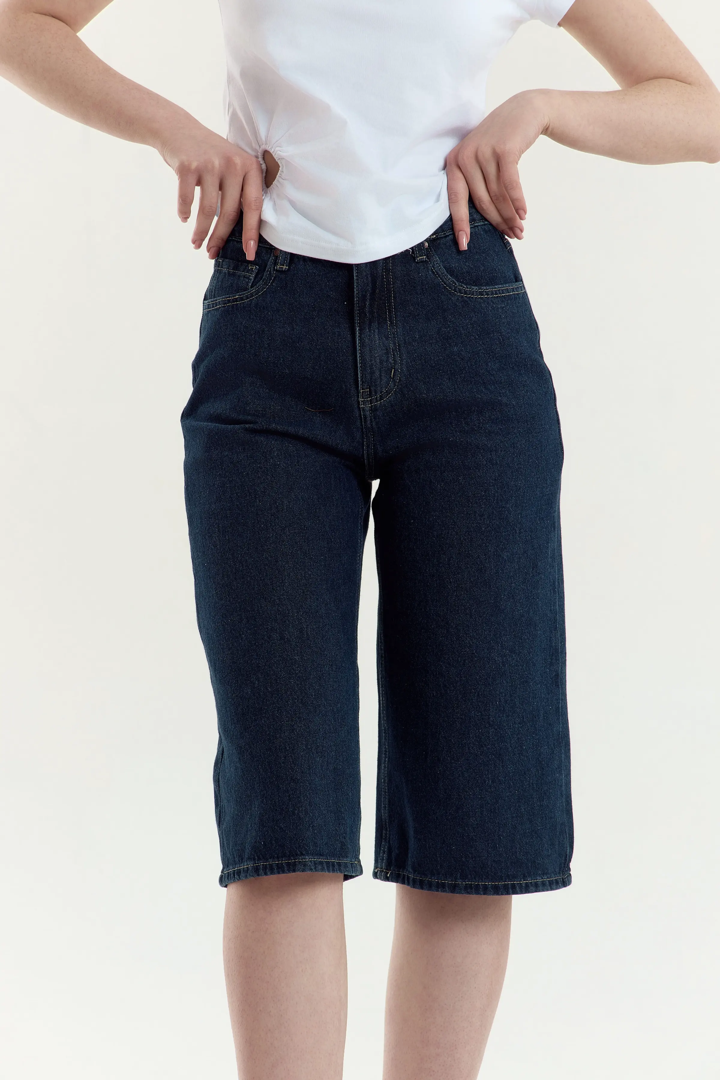 Шорты темно-синий для женщин 45195-18 57