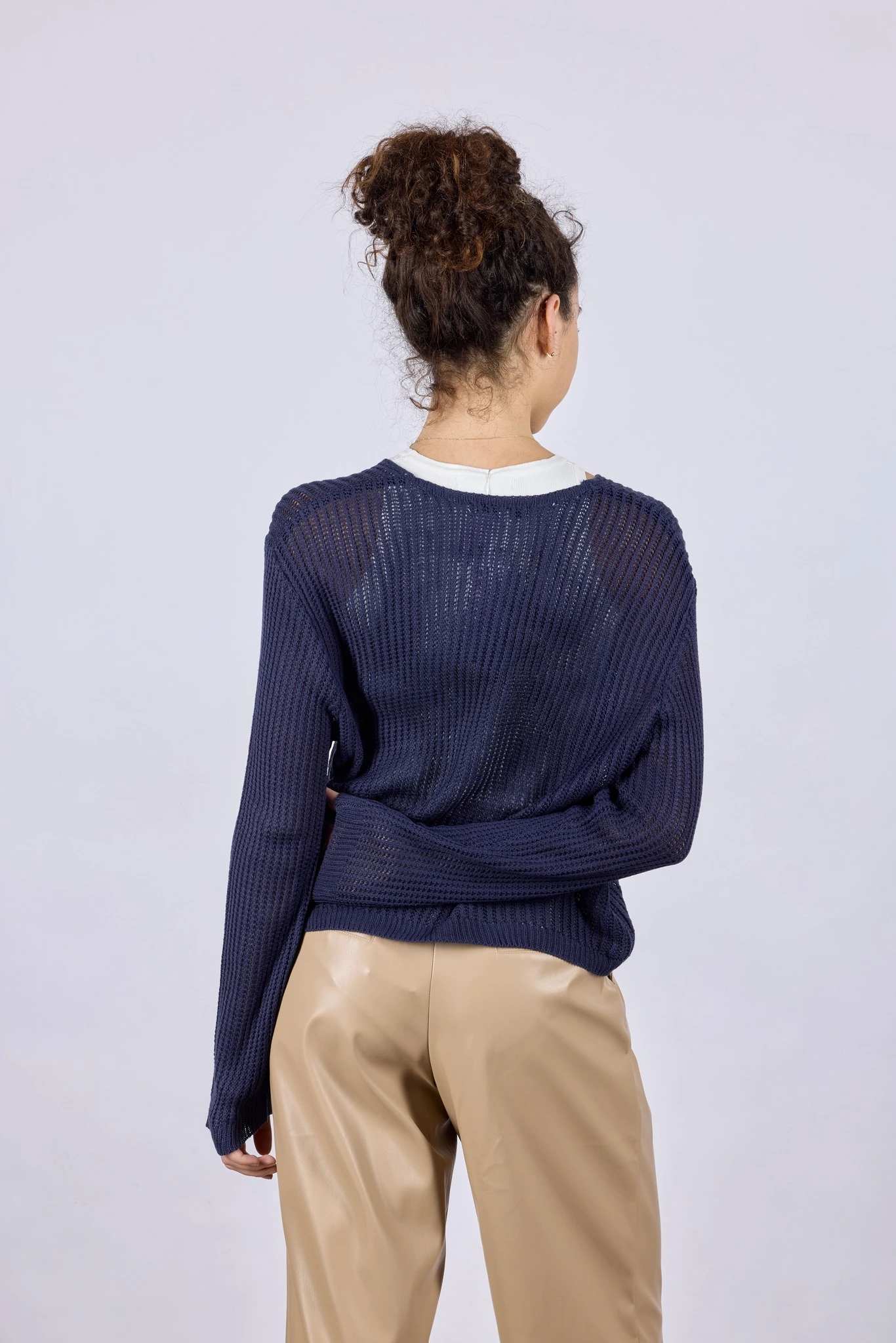 Джемпер синий для женщин 44109-65 60