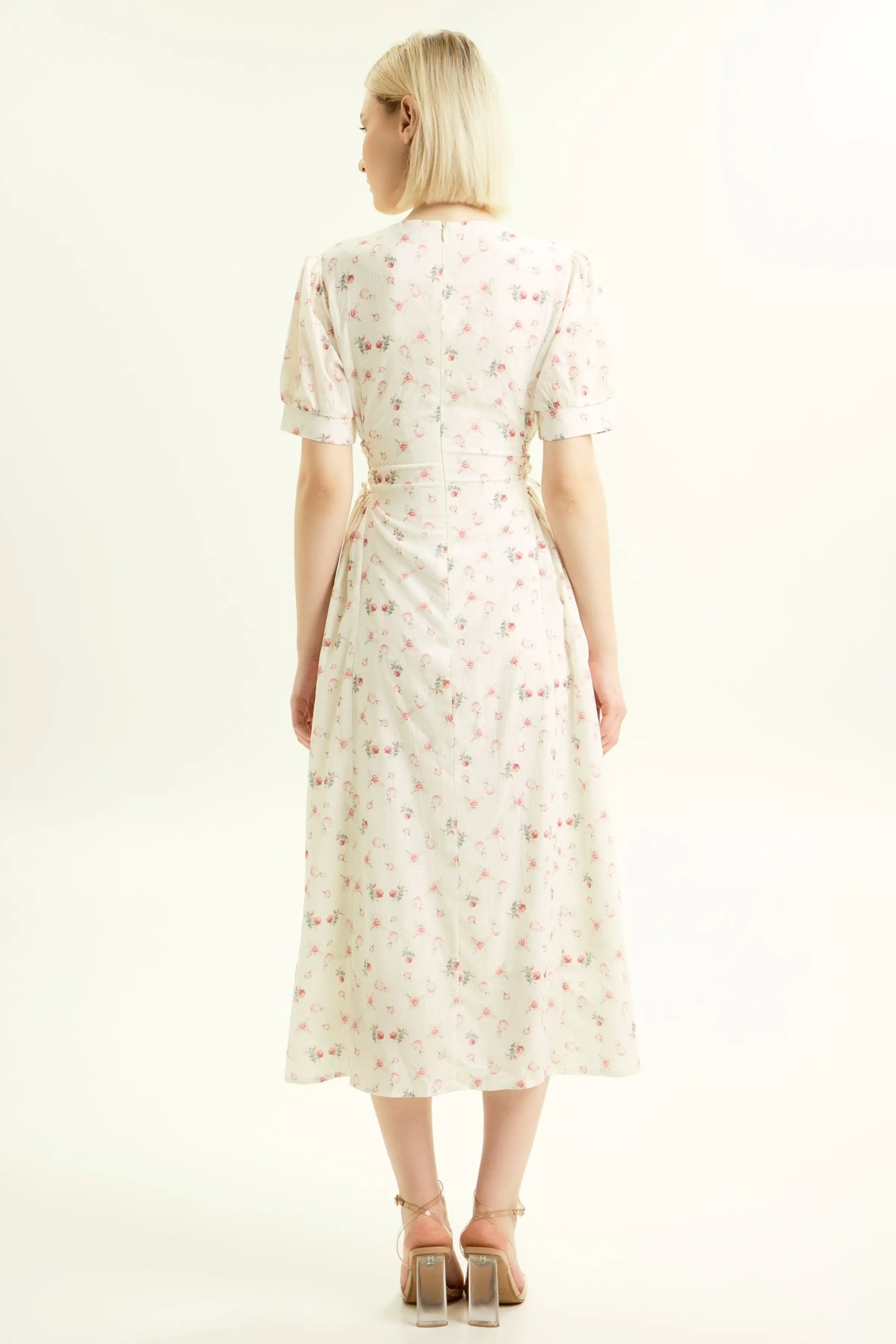 Платье розовый цветочек для женщин 45275-219 54