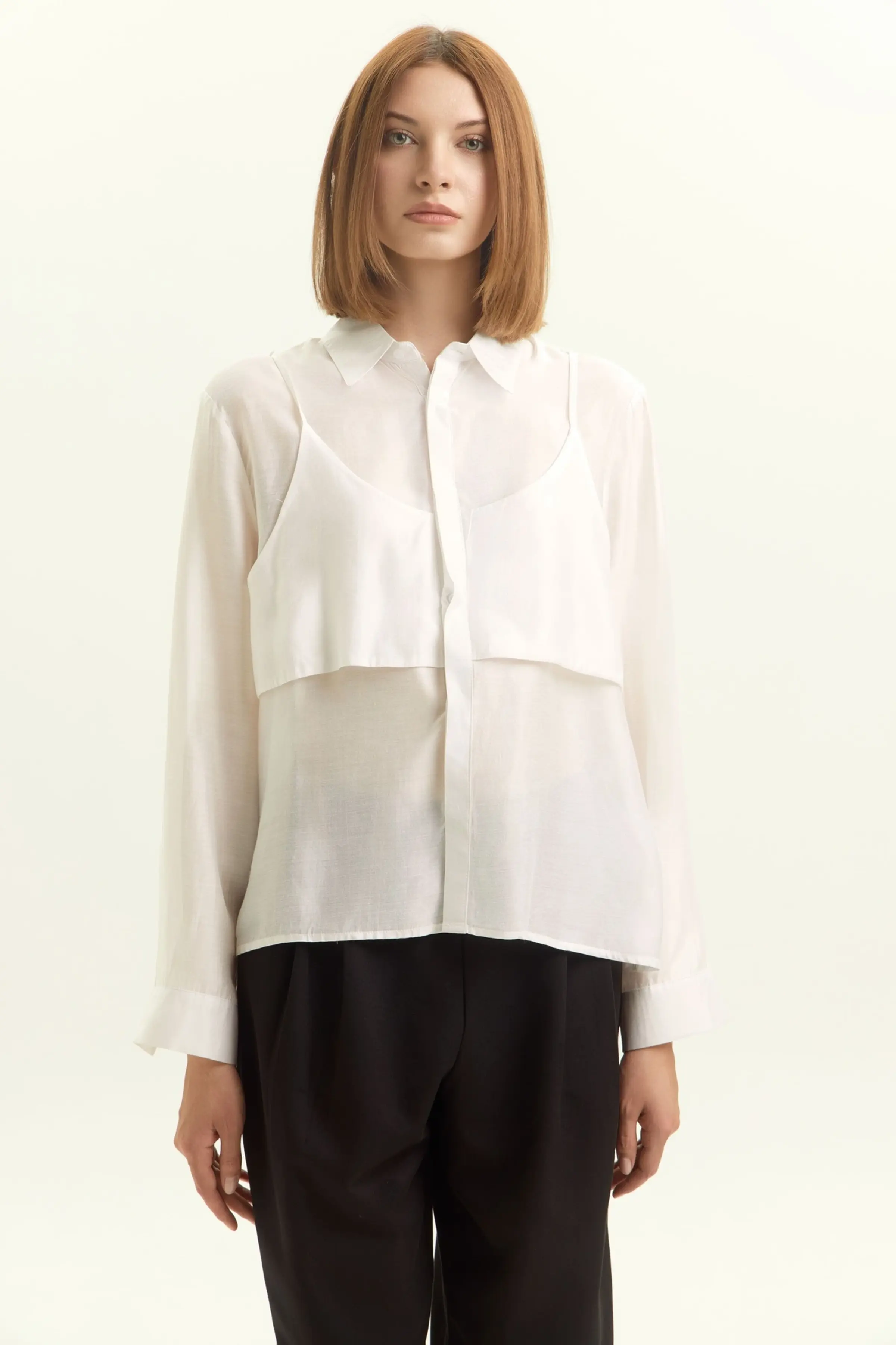 Рубашка белый для женщин 45181-4 66