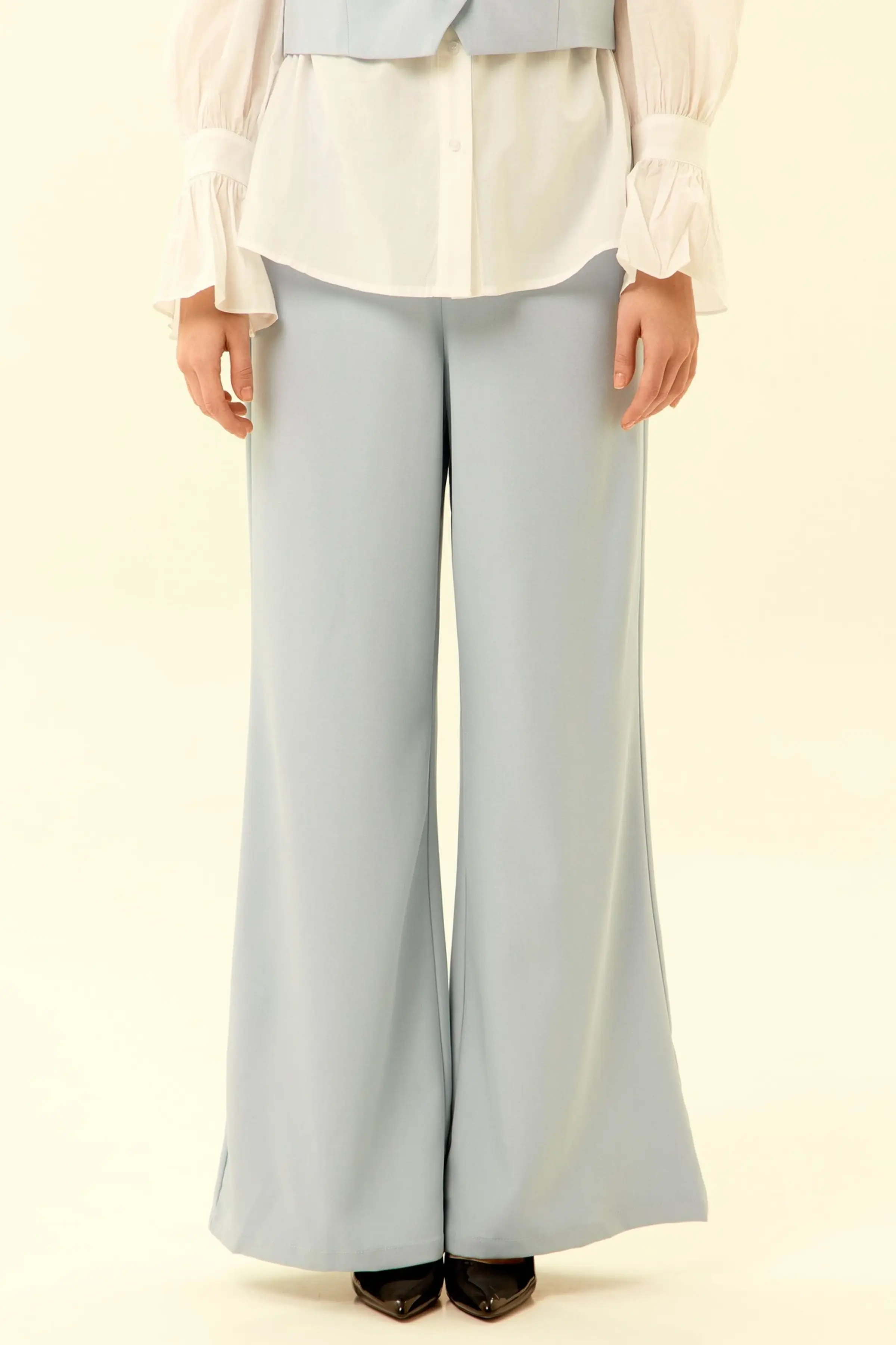 Брюки голубой для женщин 46106-10 71