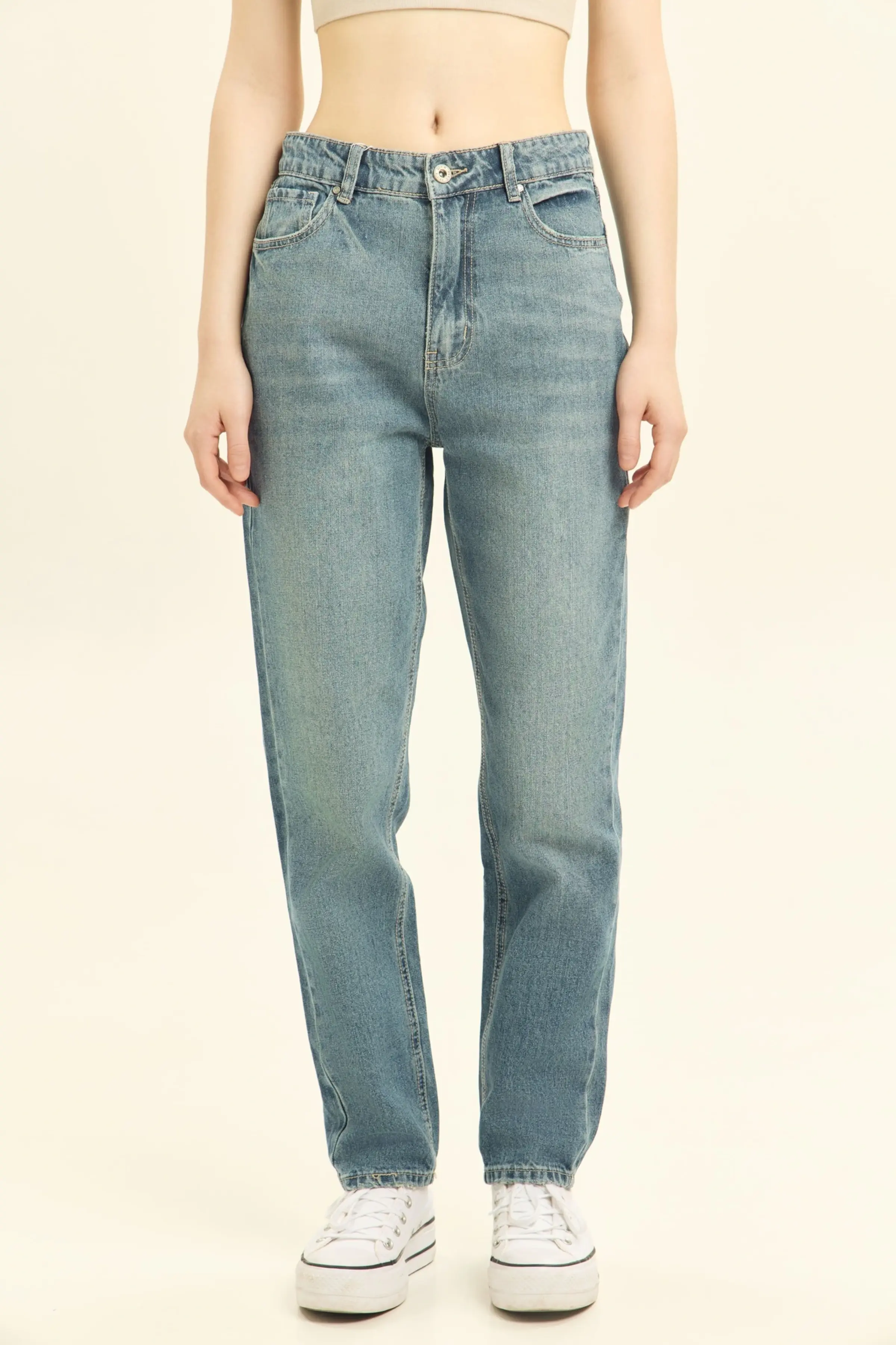 Джинсы голубой для женщин 45755-10 74