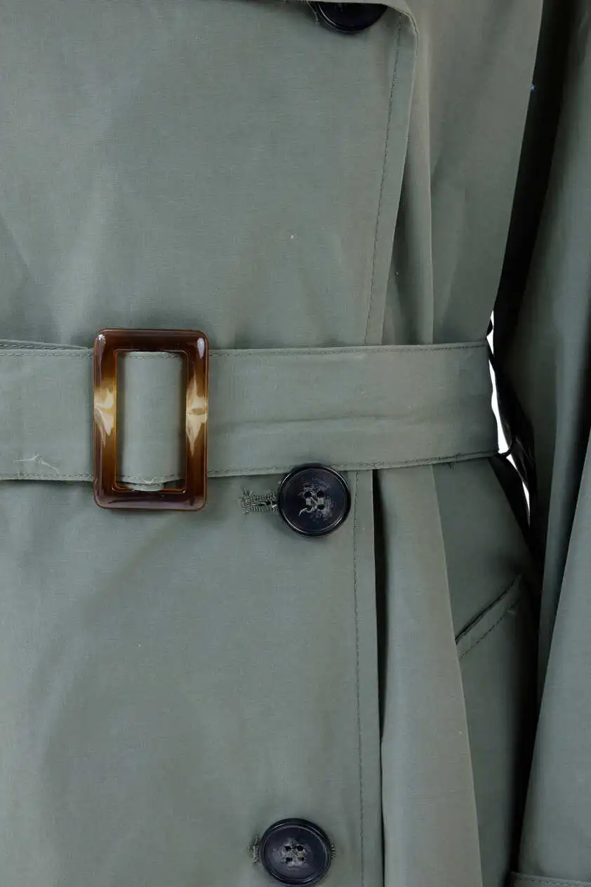 Плащ зеленый для женщин 353/521/38280-34 49