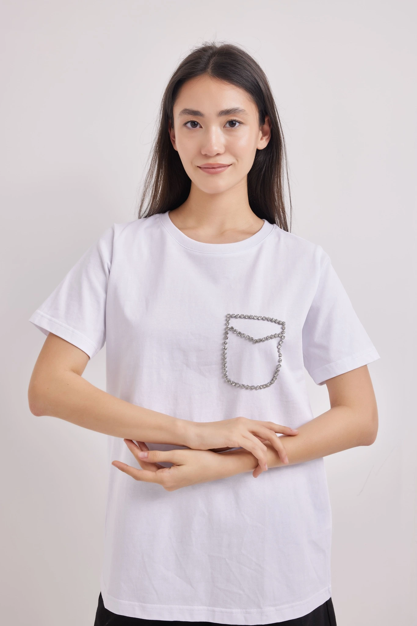 Футболка белый для женщин 41274-4 67