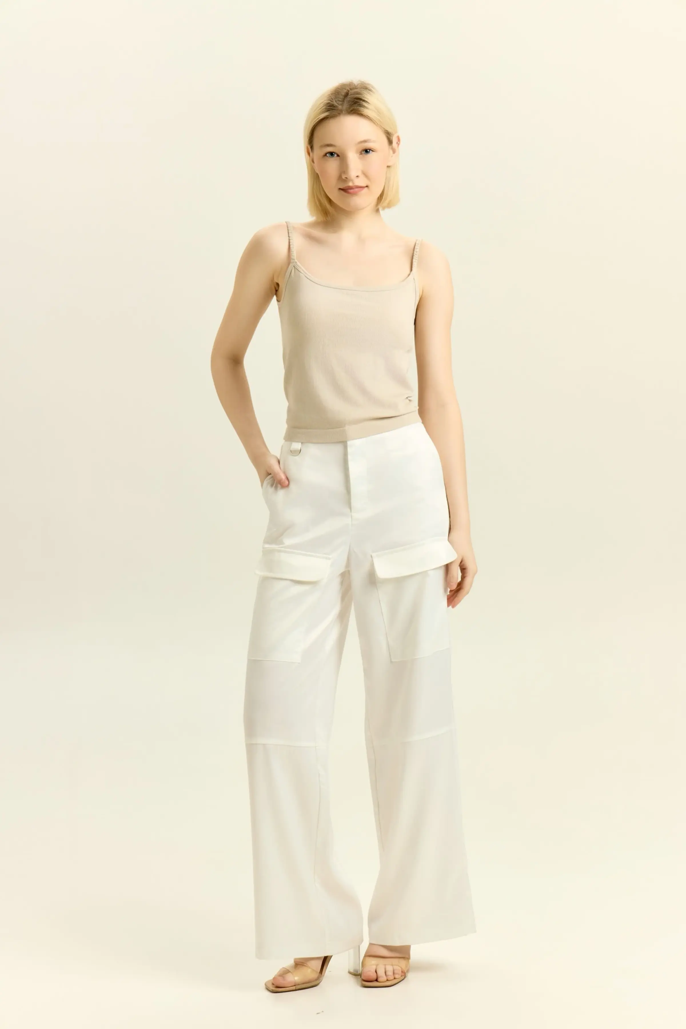 Брюки белый для женщин 41197-4 71