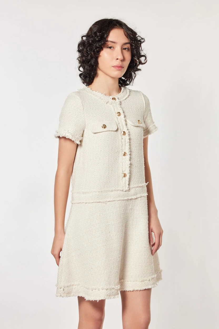 Платье белый для женщин 44116-4 54