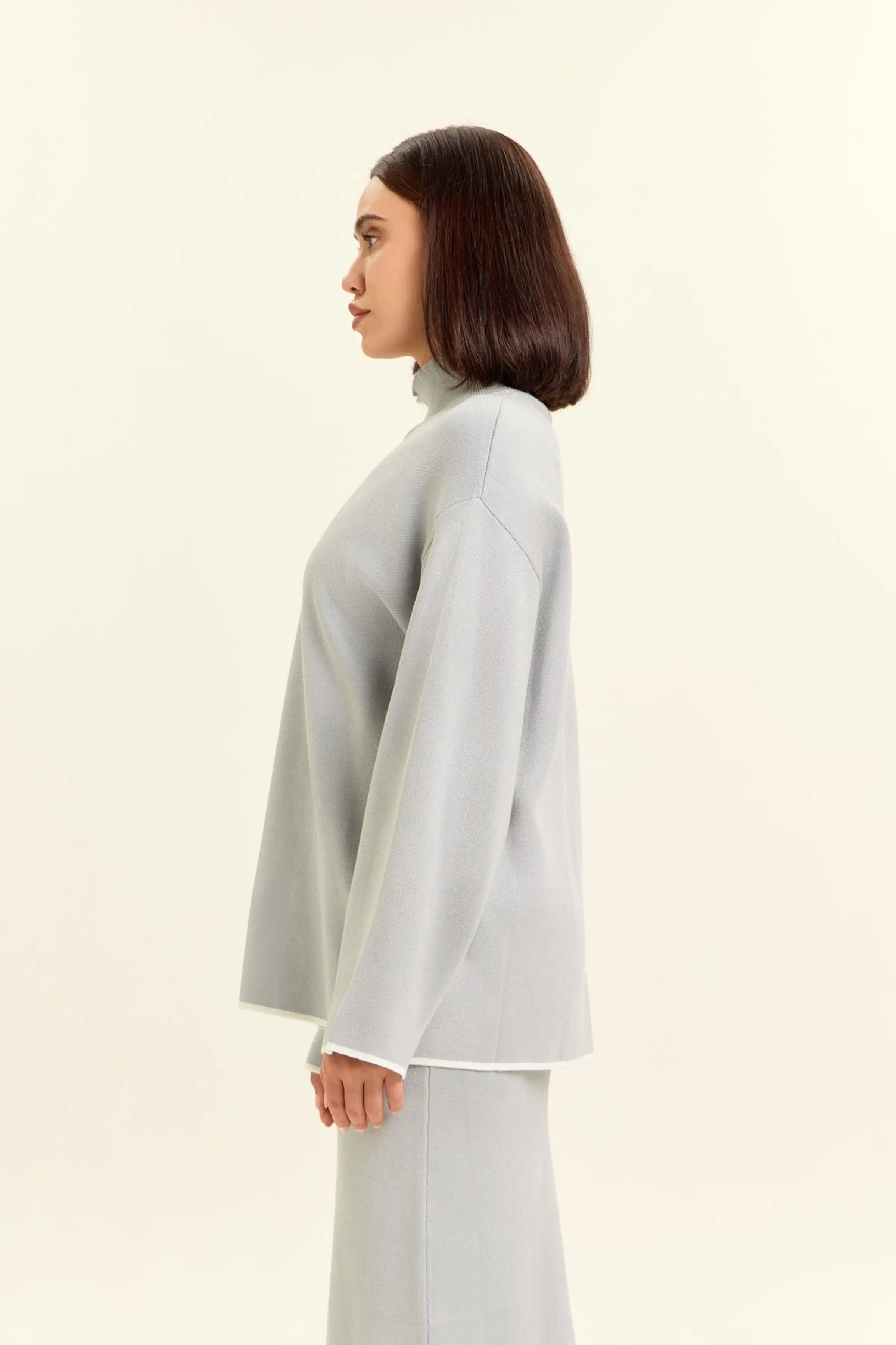 Свитер серый для женщин 47146-61 65