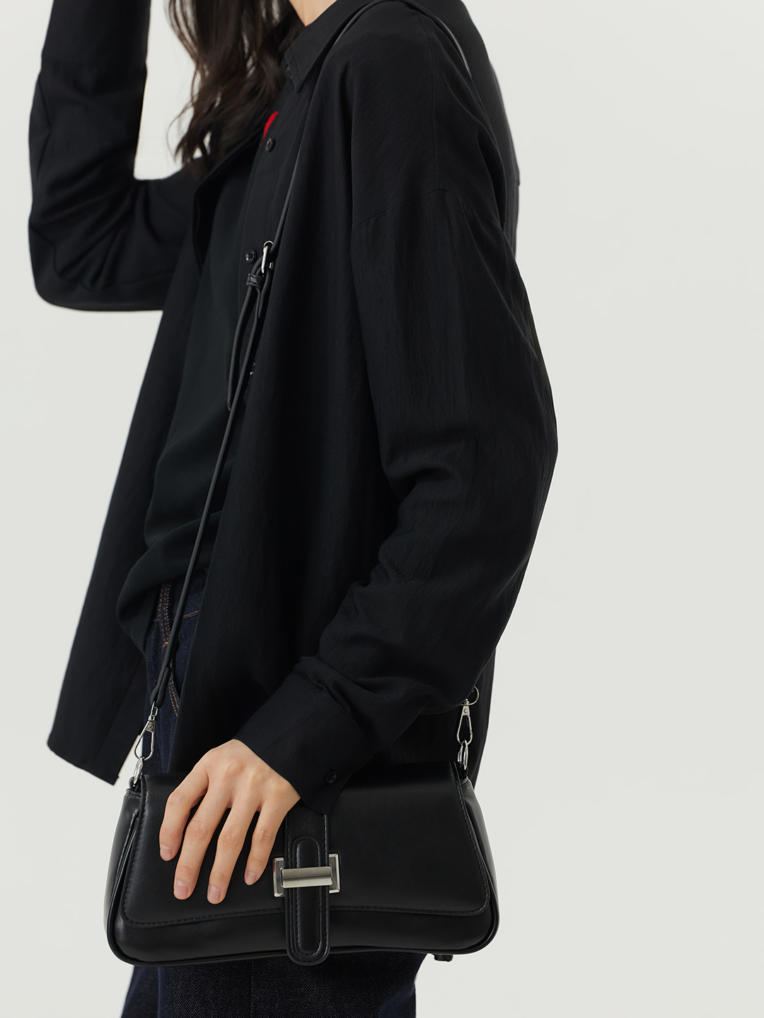 Рубашка черный для женщин 48202-1 66