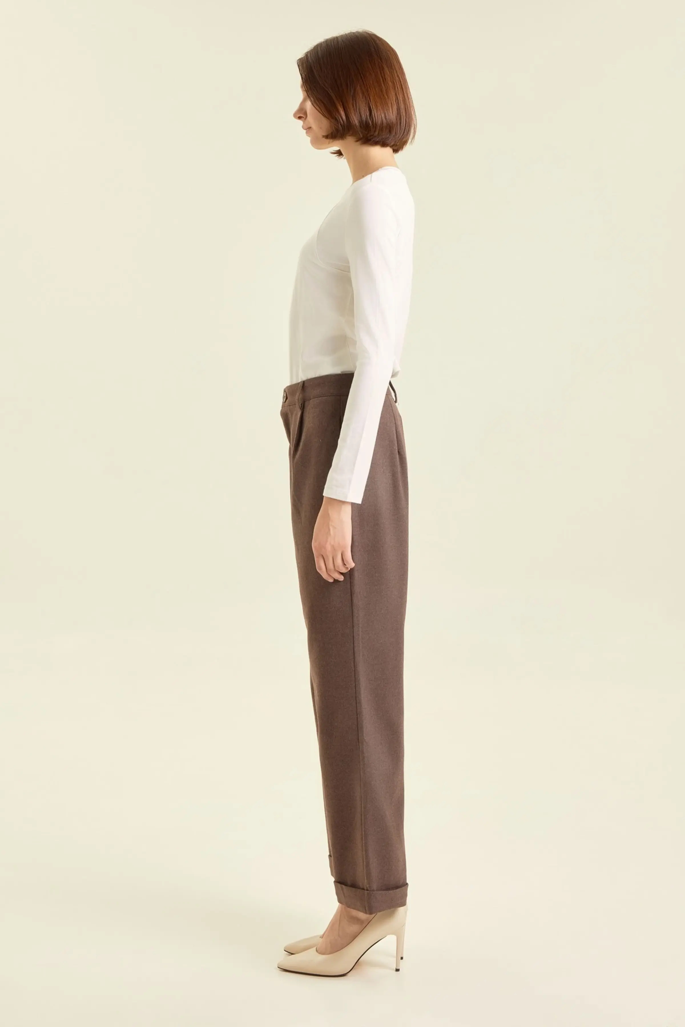 Лонгслив белый для женщин 47241-4 59