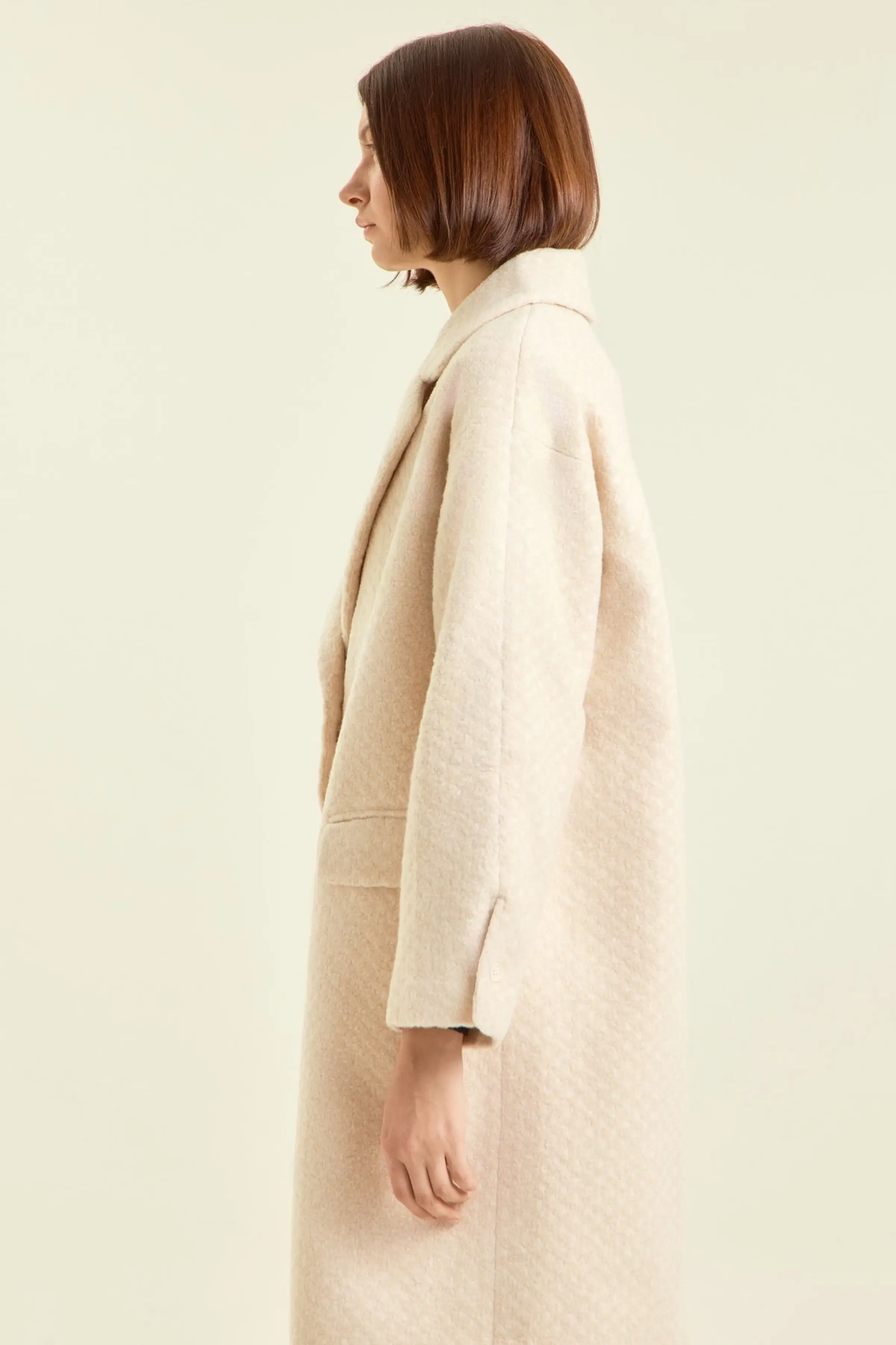 Пальто айвори для женщин 47109-234 53