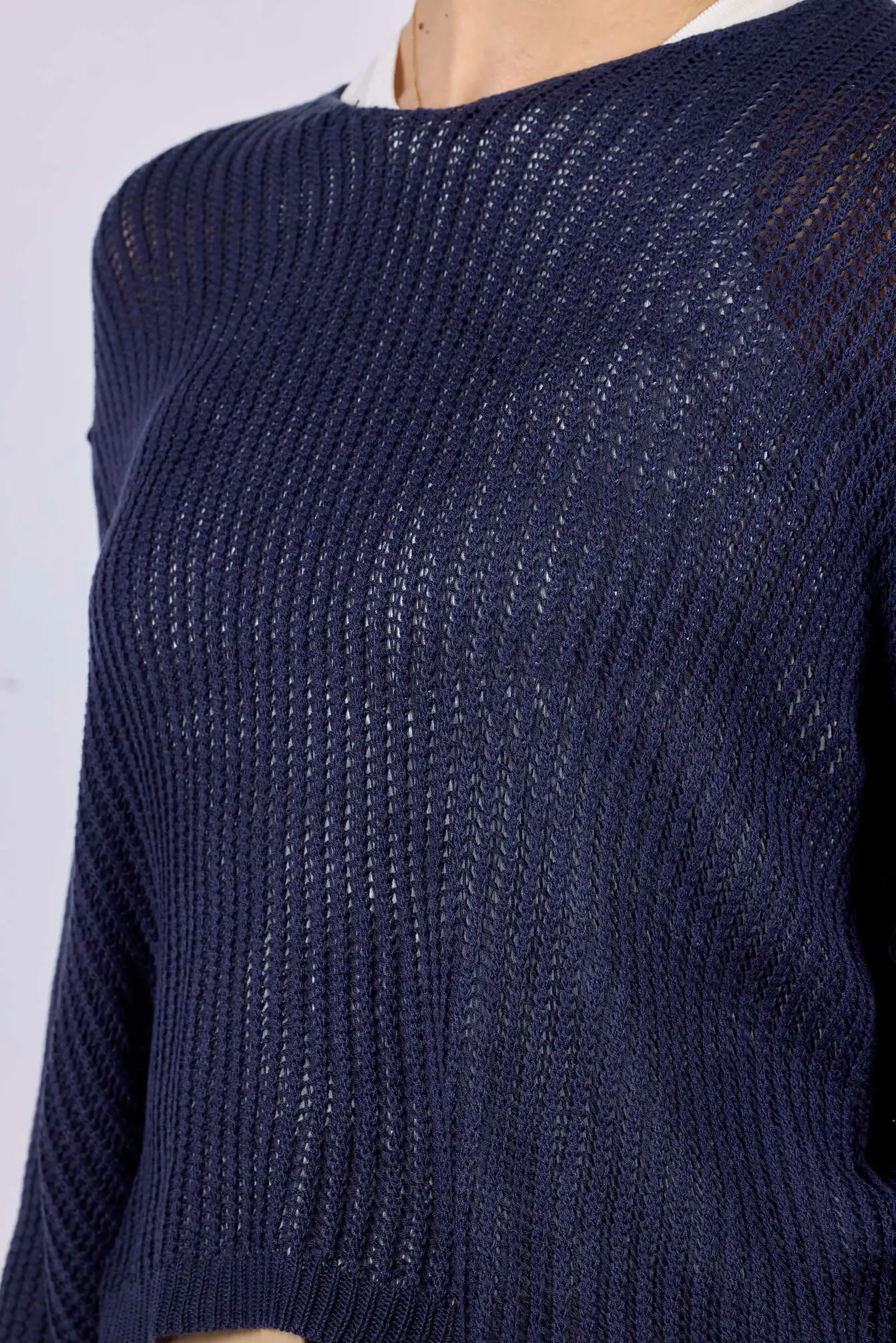 Джемпер синий для женщин 44109-65 60