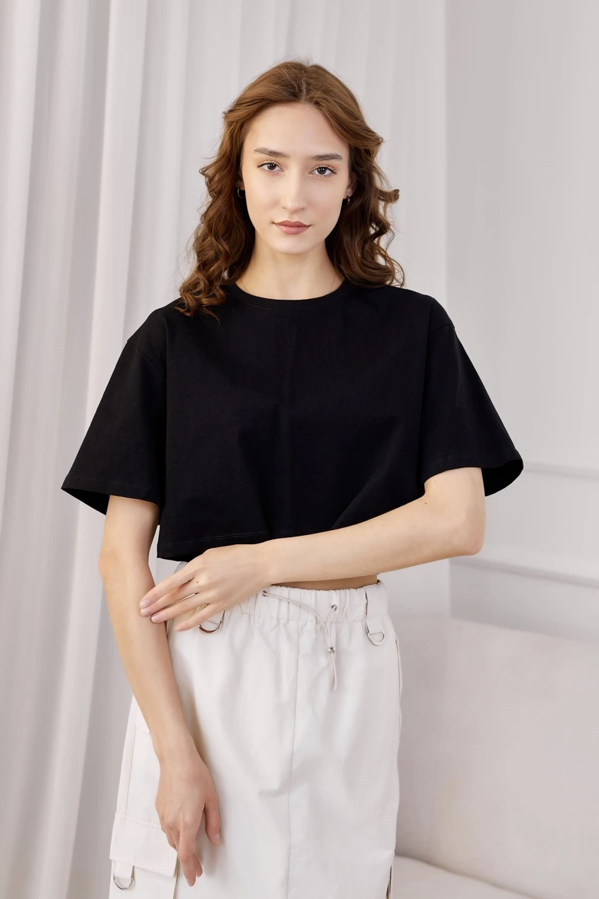 Футболка черный для женщин 41283-1 67