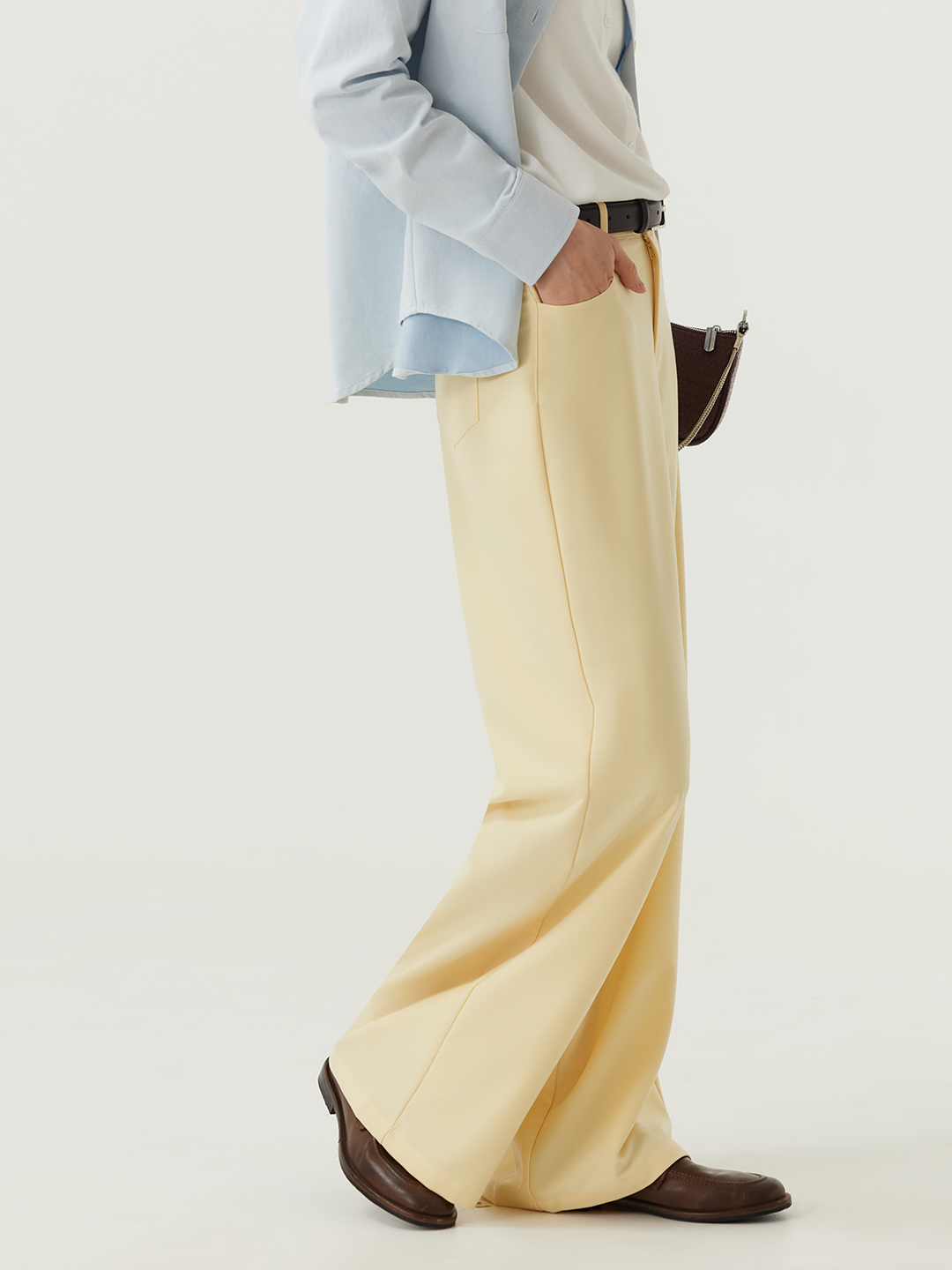 Брюки желтый для женщин 48164-5 71