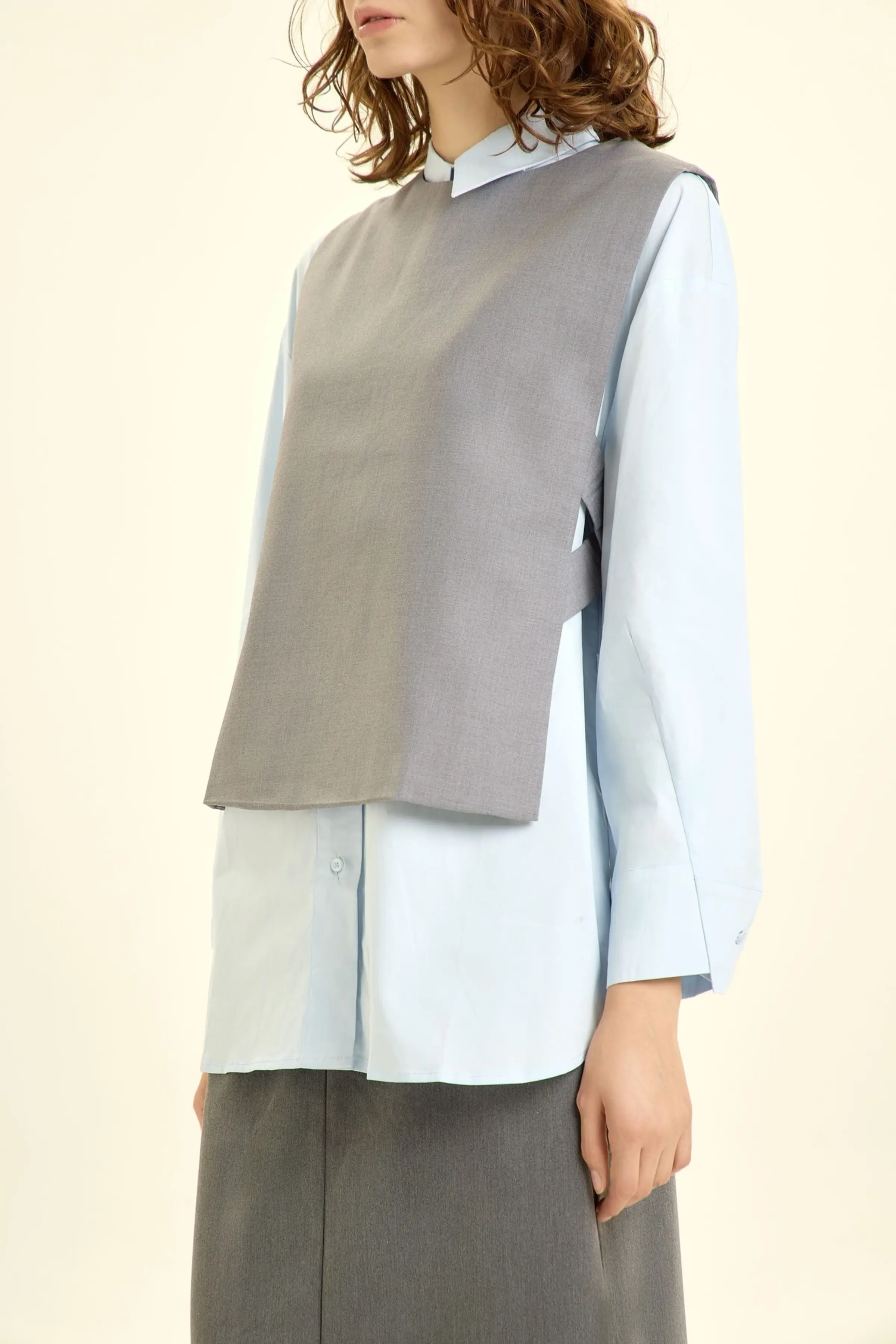 Жилетка серый для женщин 46144-61 68