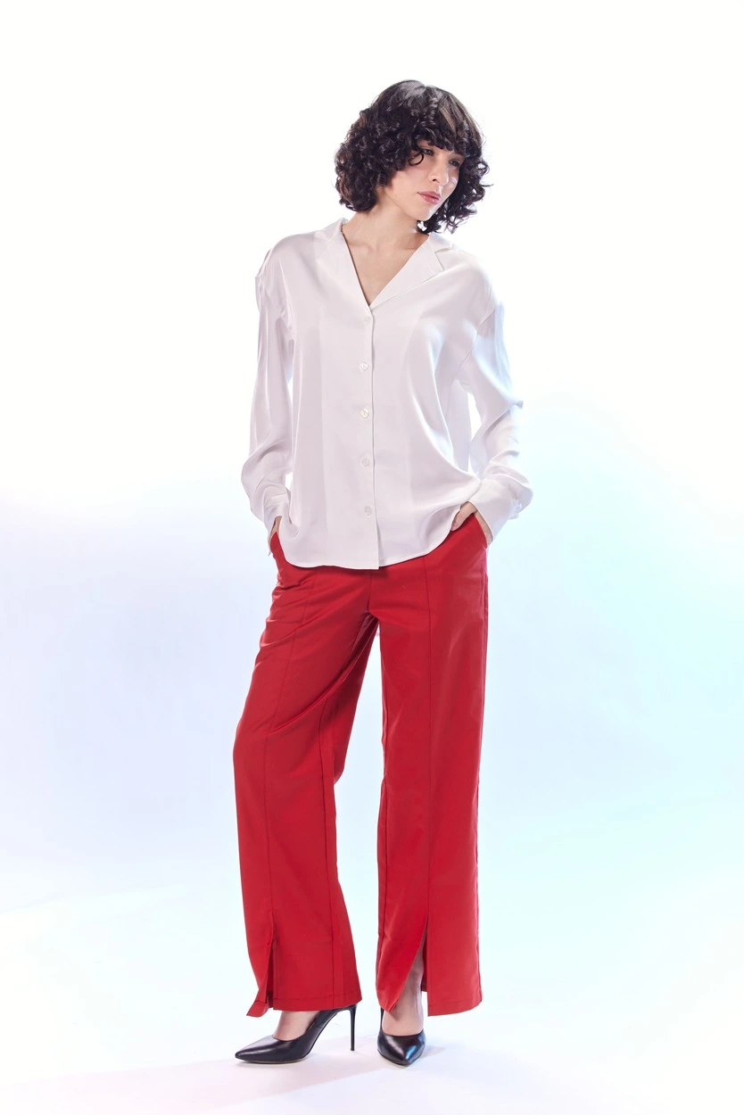 Брюки красный для женщин 44178-7 71