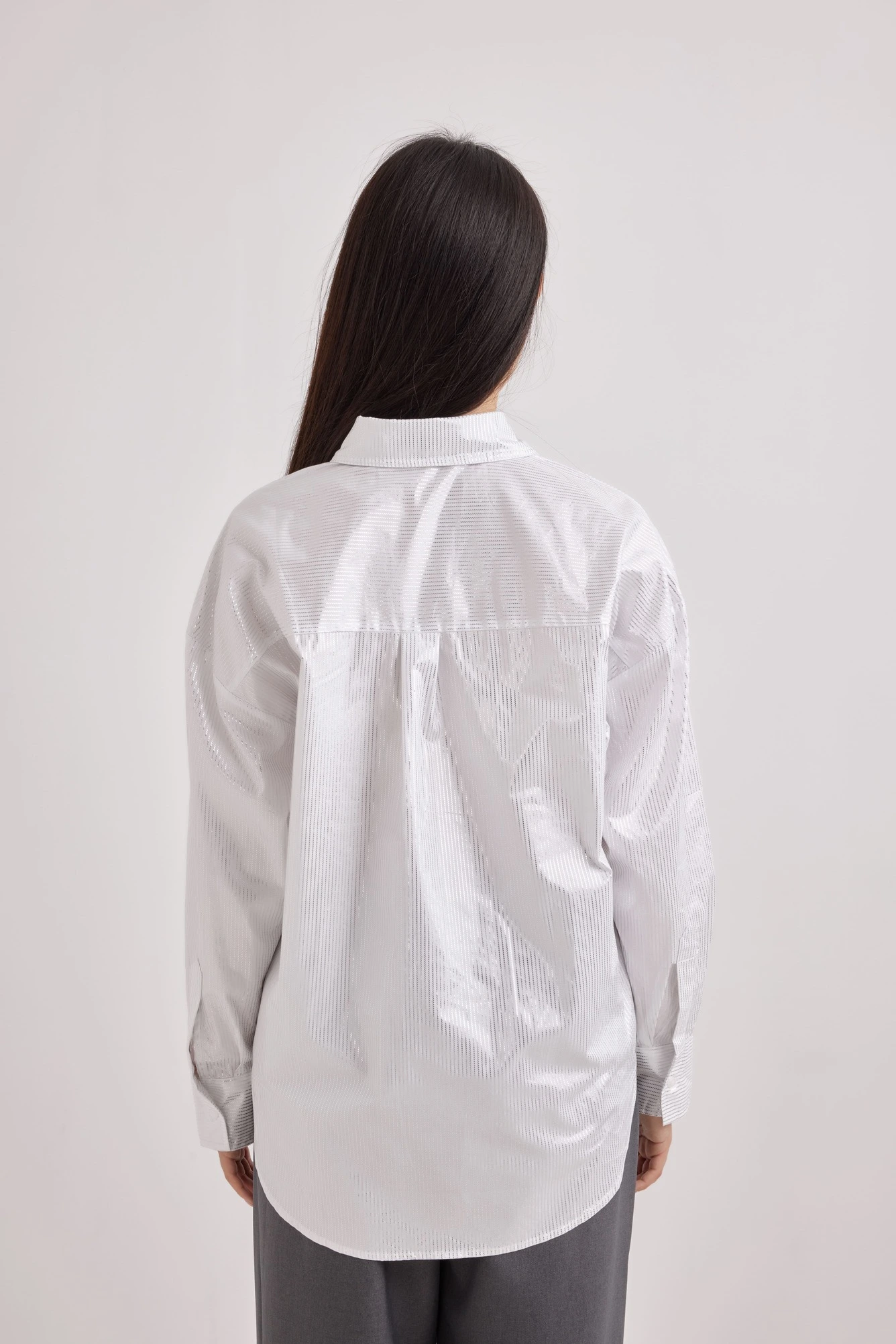 Рубашка серебряный для женщин 42114-43 66