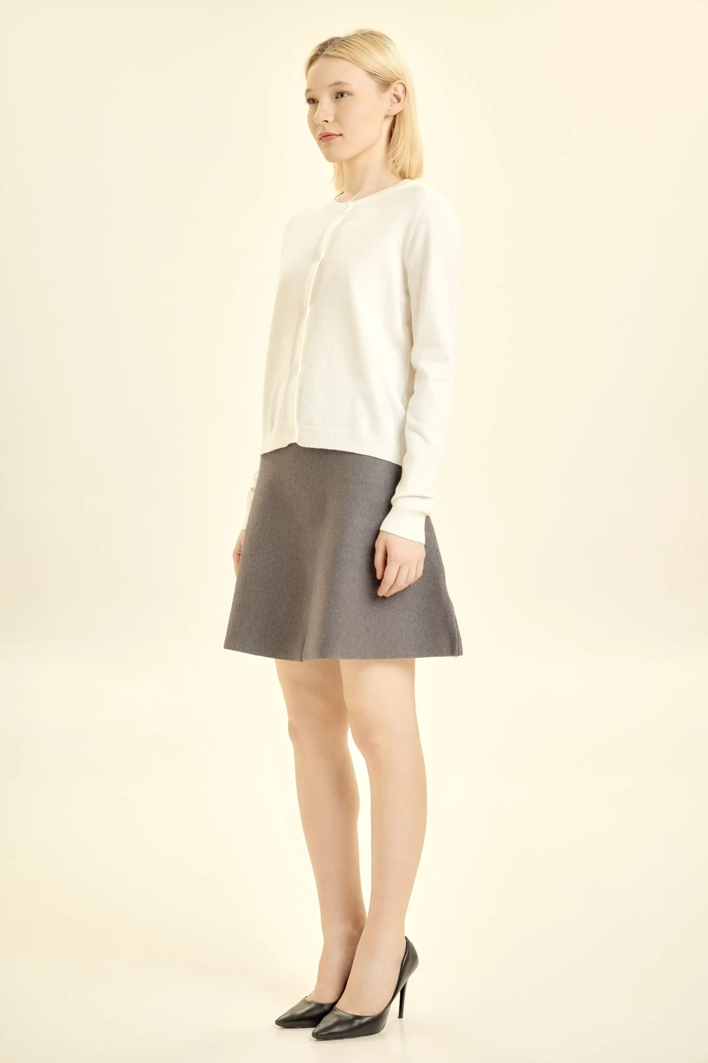 Кардиган белый для женщин 46231-4 50