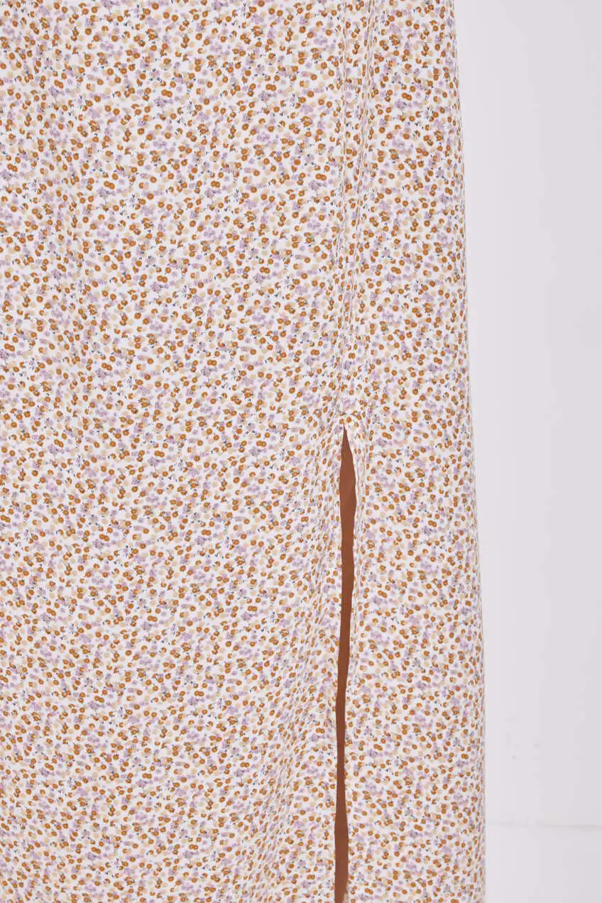 Юбка розовый в цветочек для женщин 41321-194 52