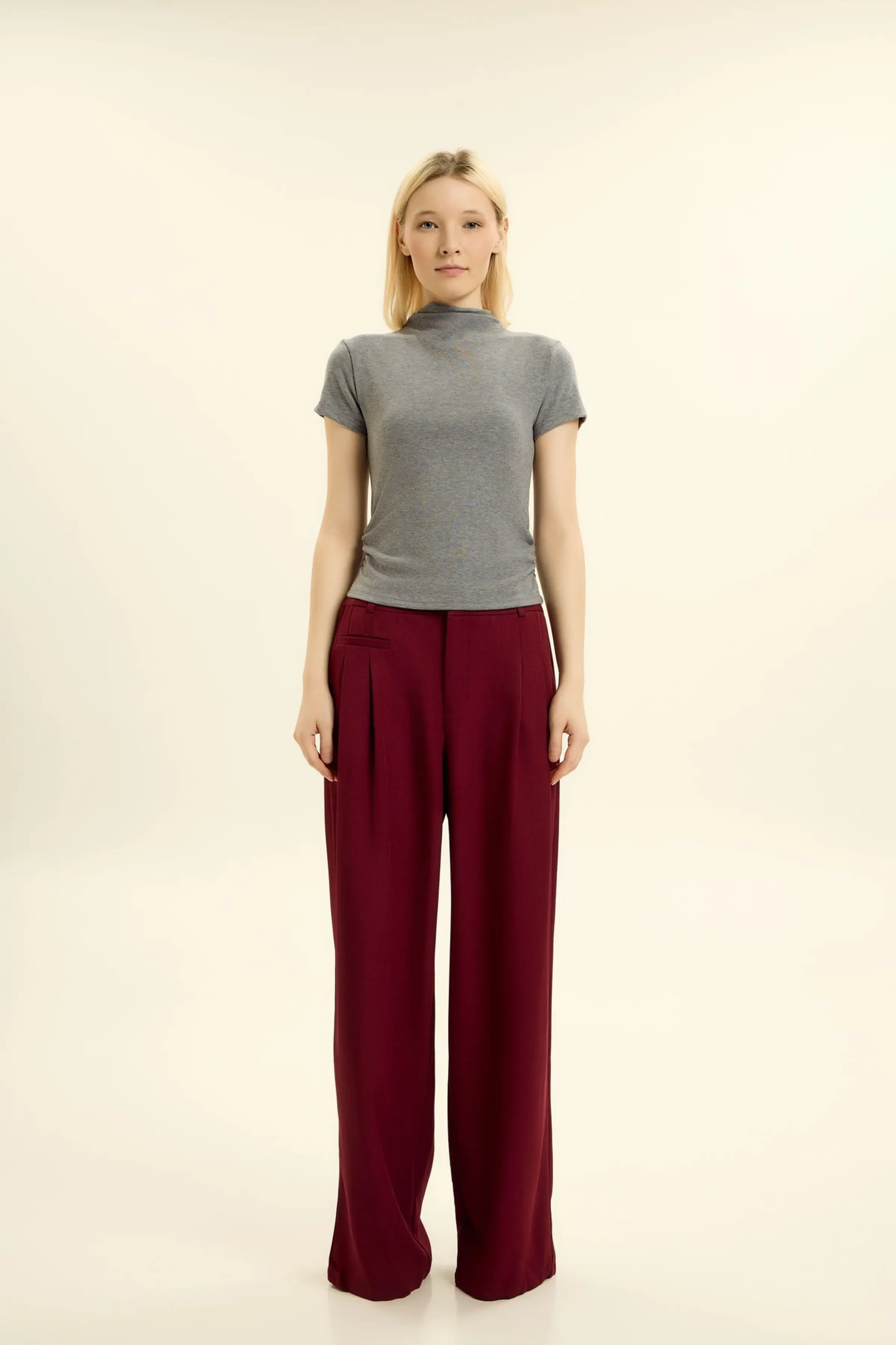 Лонгслив серый для женщин 46212-61 59