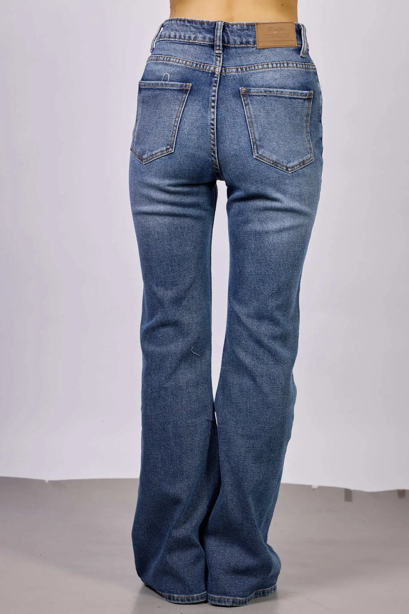 Джинсы синий для женщин 42212-65 74