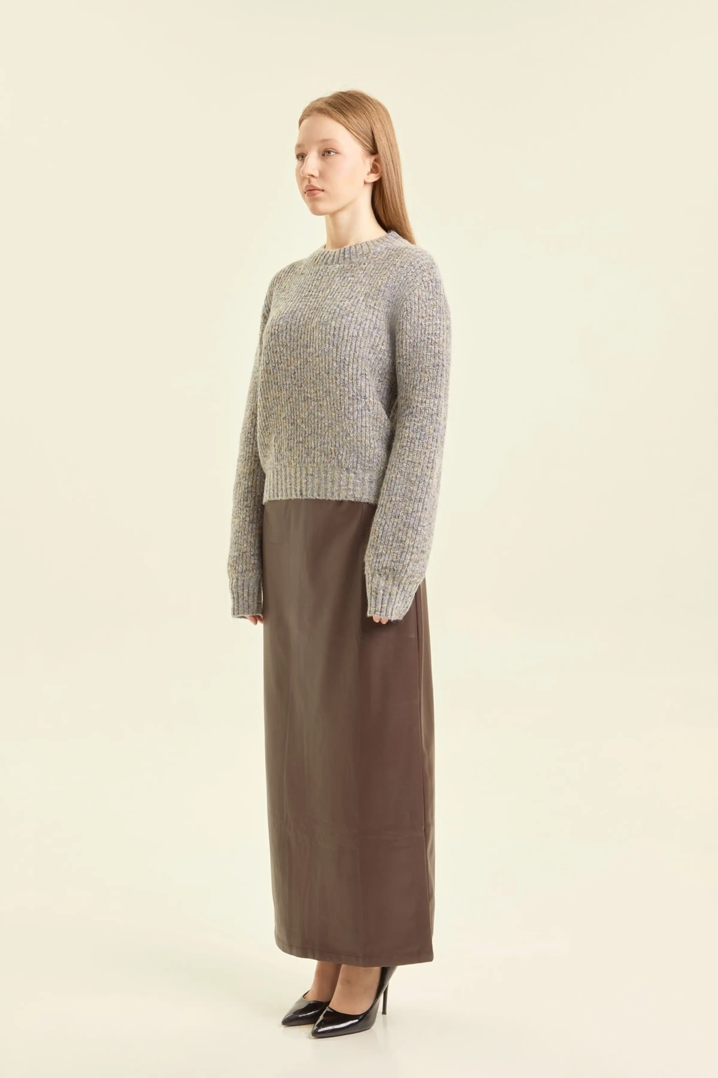 Свитер серый для женщин 47295-61 65