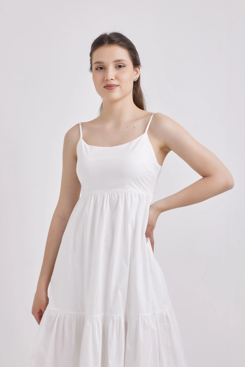 Сарафан белый для женщин 41306-4 48