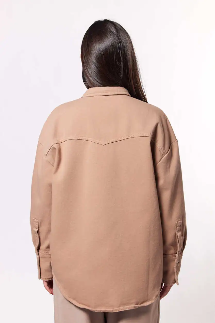 Рубашка бежевый для женщин 44213-15 66