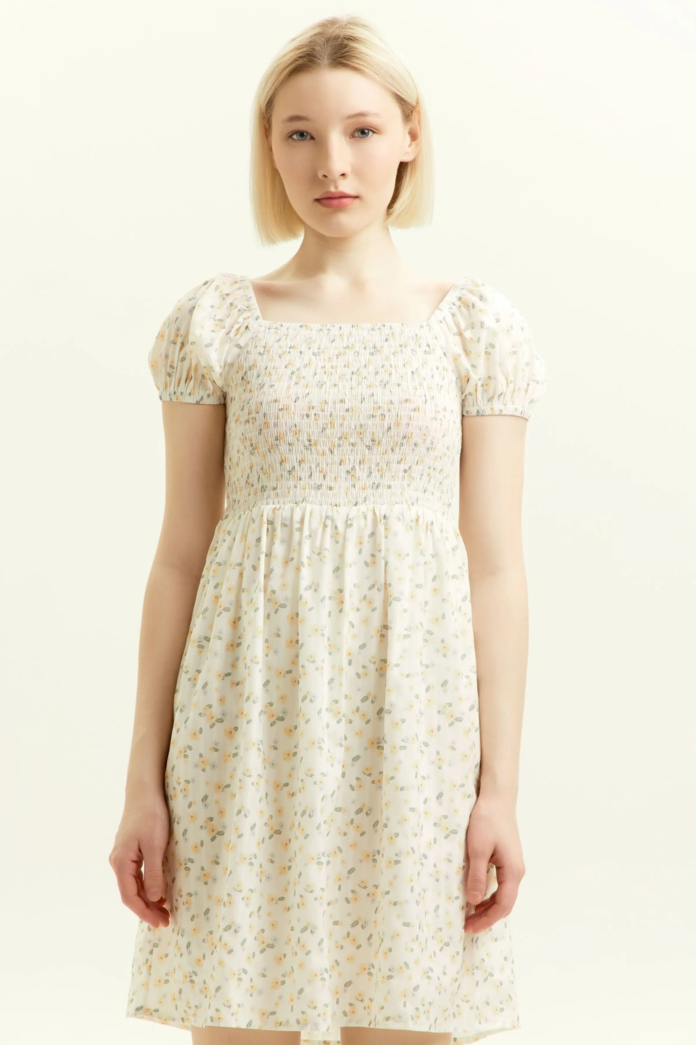 Платье желтый для женщин 45276-5 54