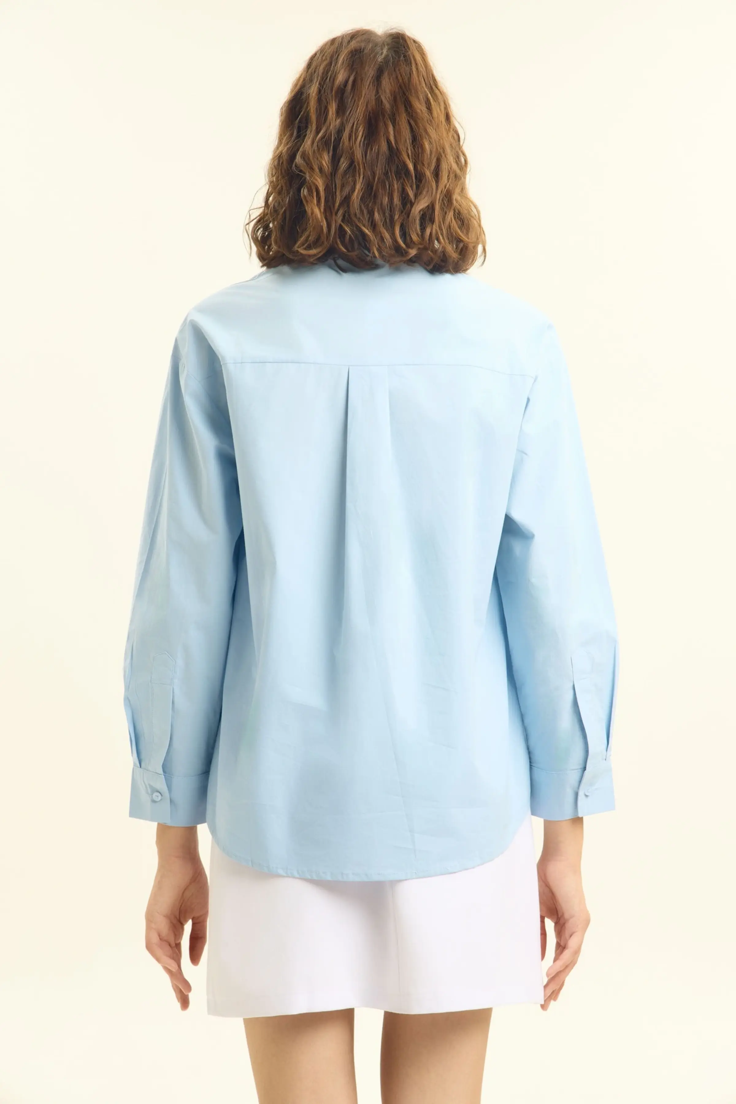 Рубашка голубой для женщин 45316-10 66