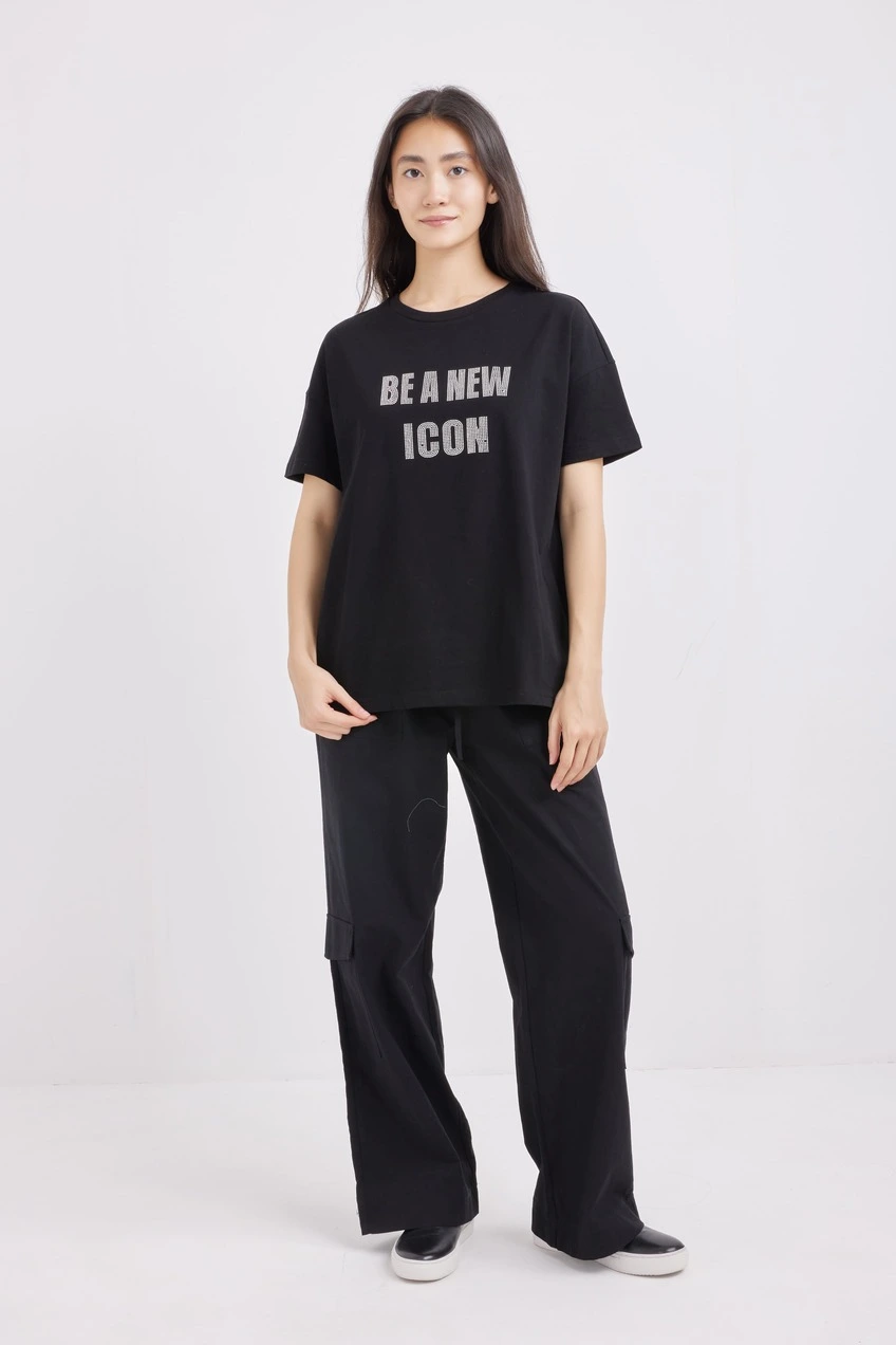 Футболка черный для женщин 41278-1 67