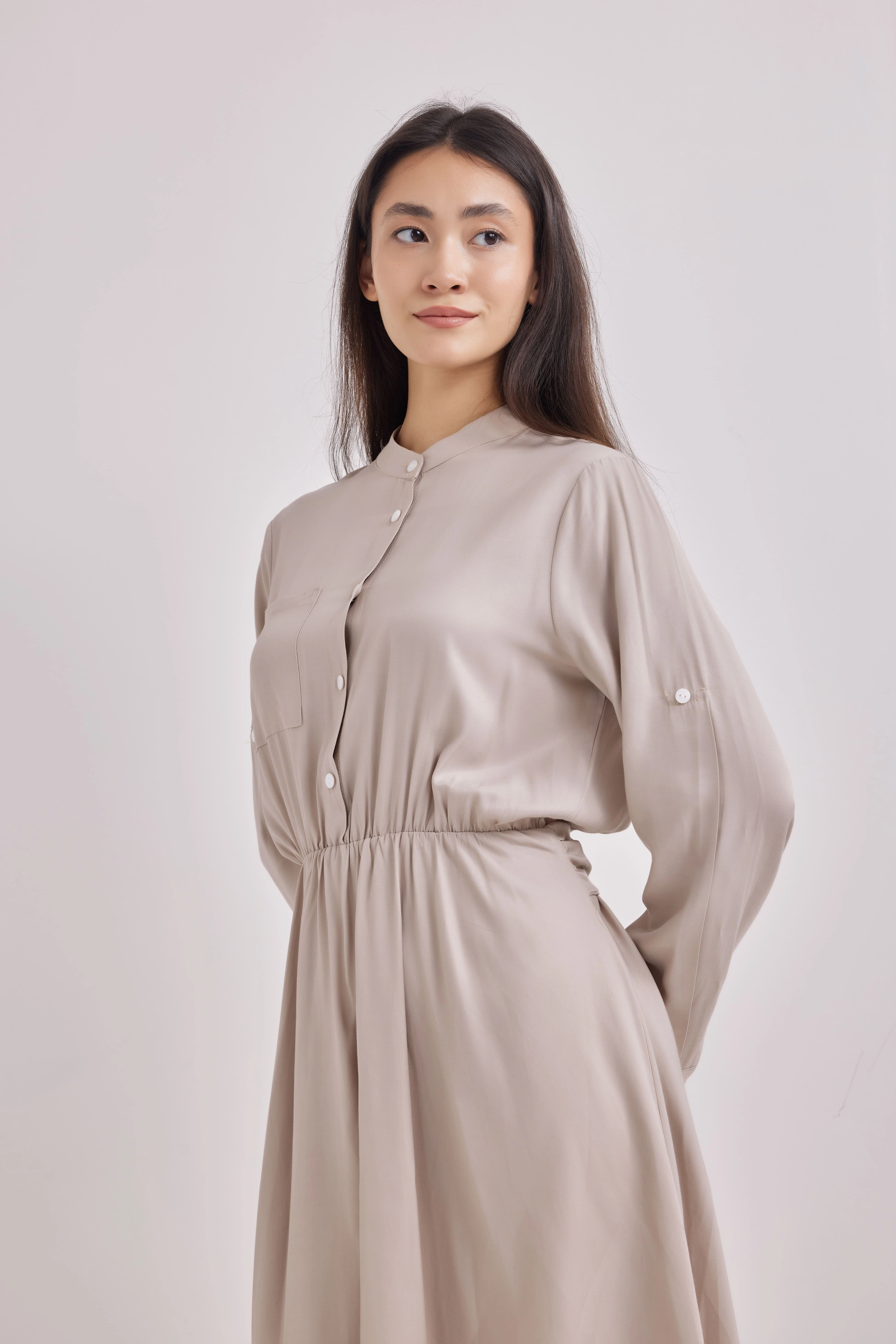 Платье бежевый для женщин 41155-15 54