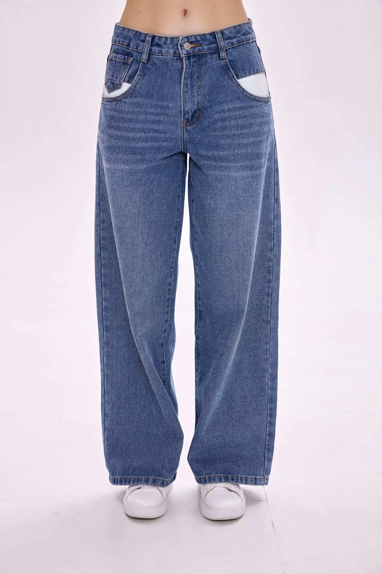 Джинсы синий для женщин 39227-65 74