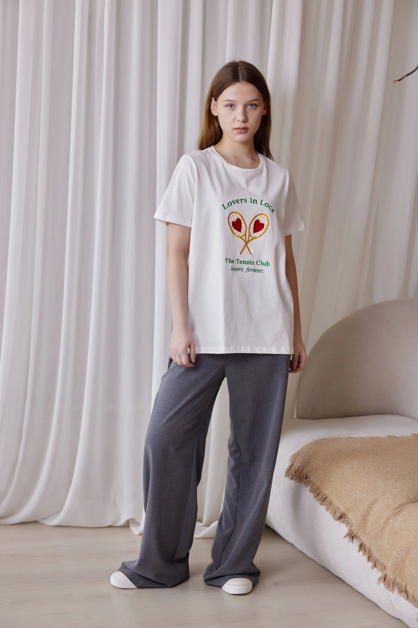 Футболка белый для женщин 40120-4 67