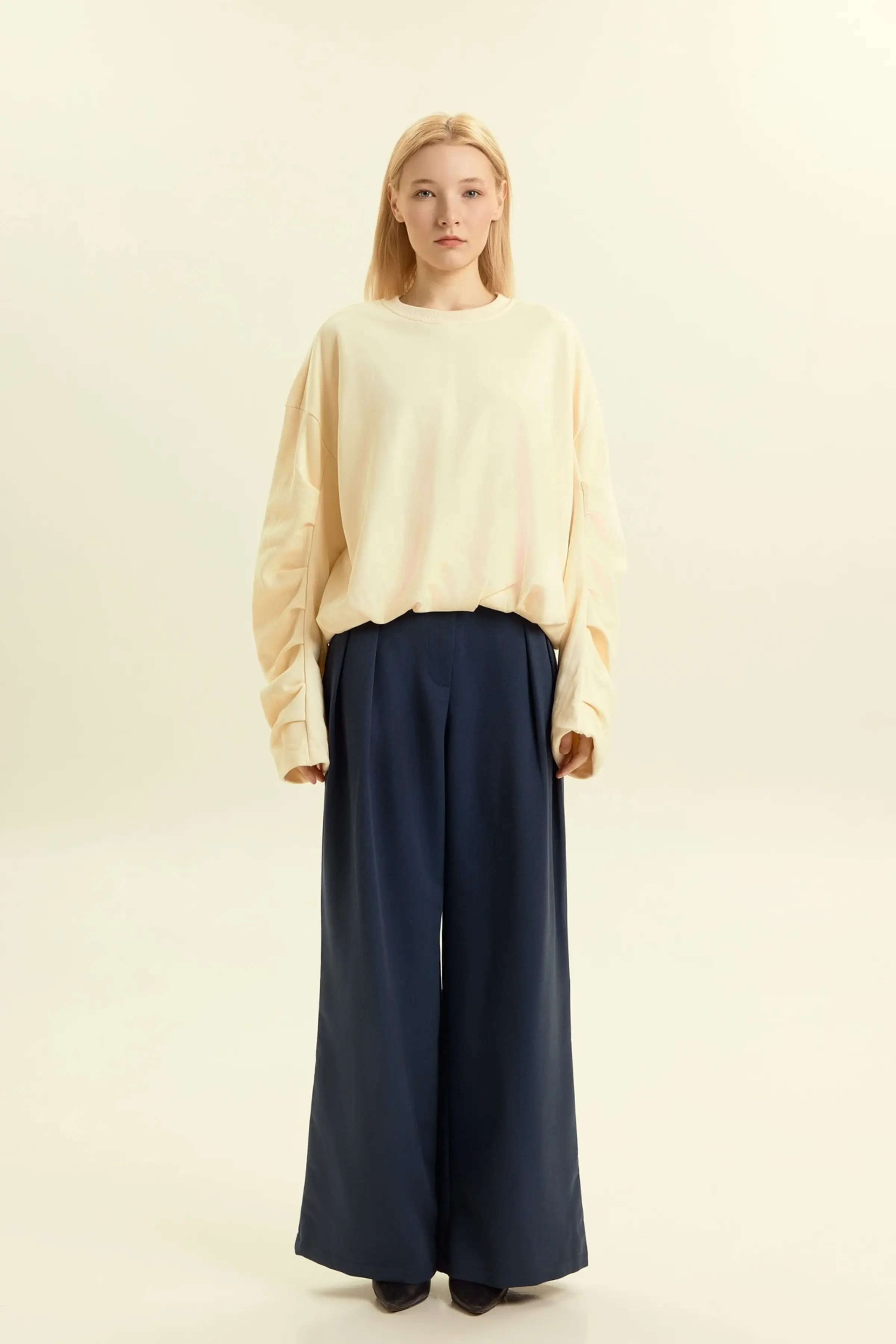 Толстовка айвори для женщин 46210-234 55