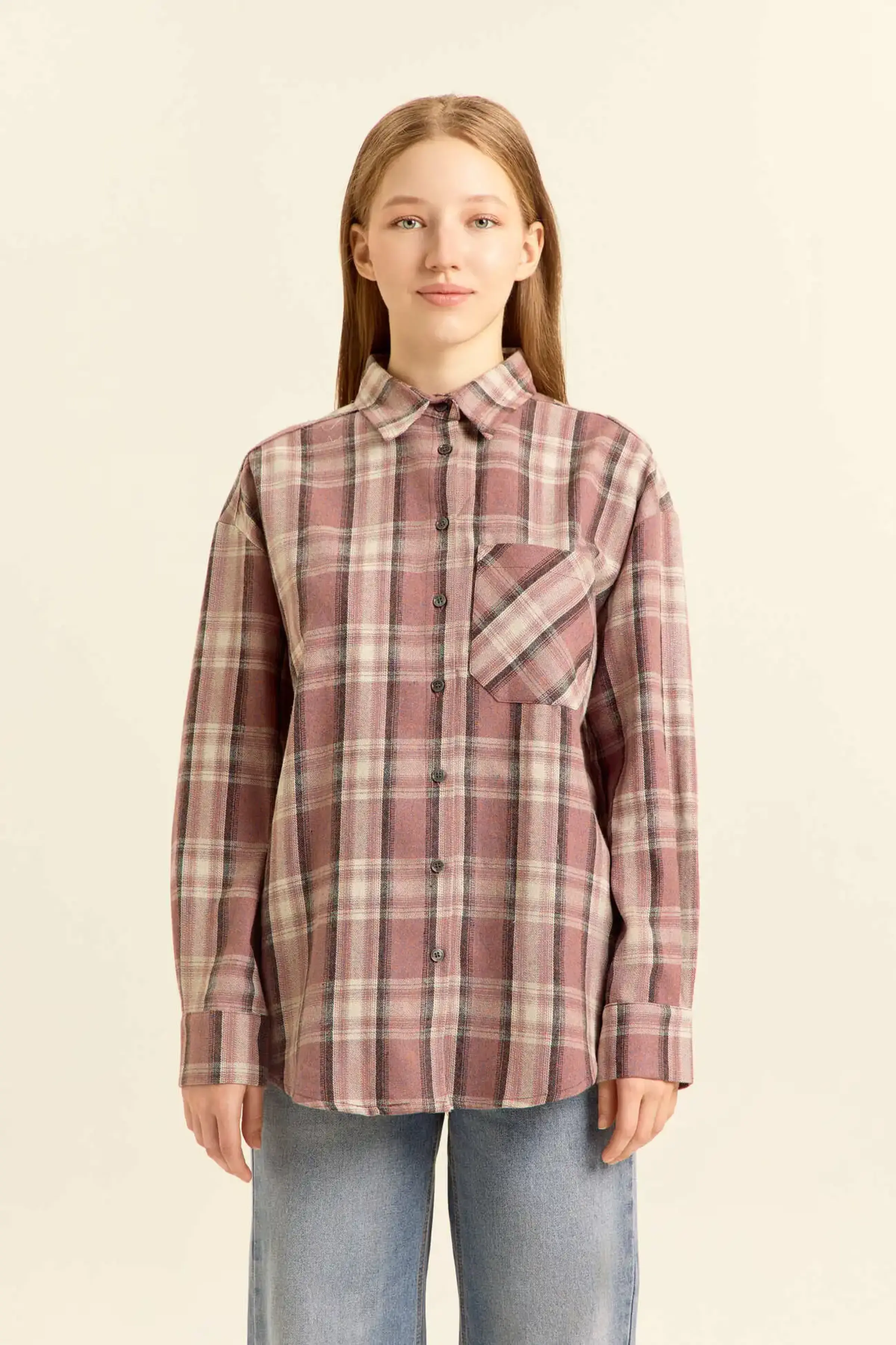 Рубашка розовый для женщин 46309-17 66