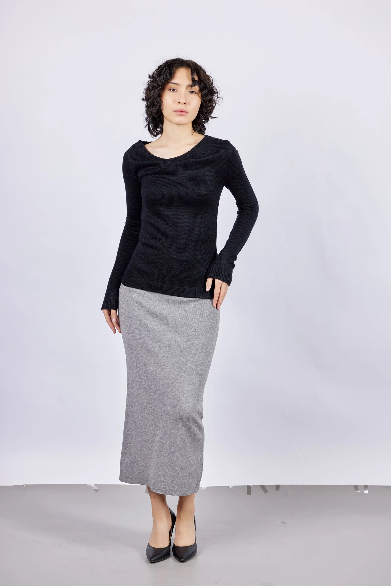 Юбка серый для женщин 43234-61 52