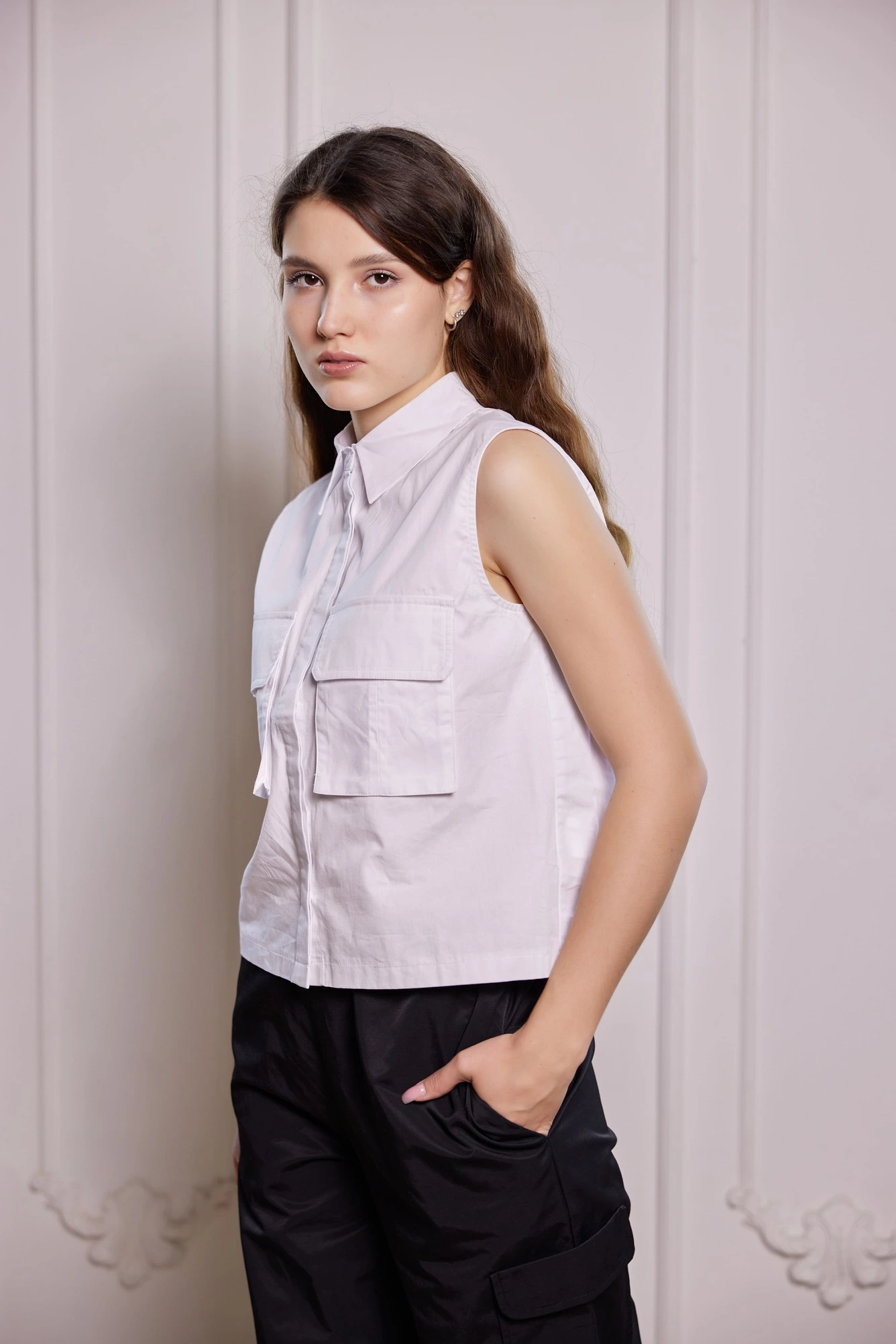 Рубашка белый для женщин 40233-4 66