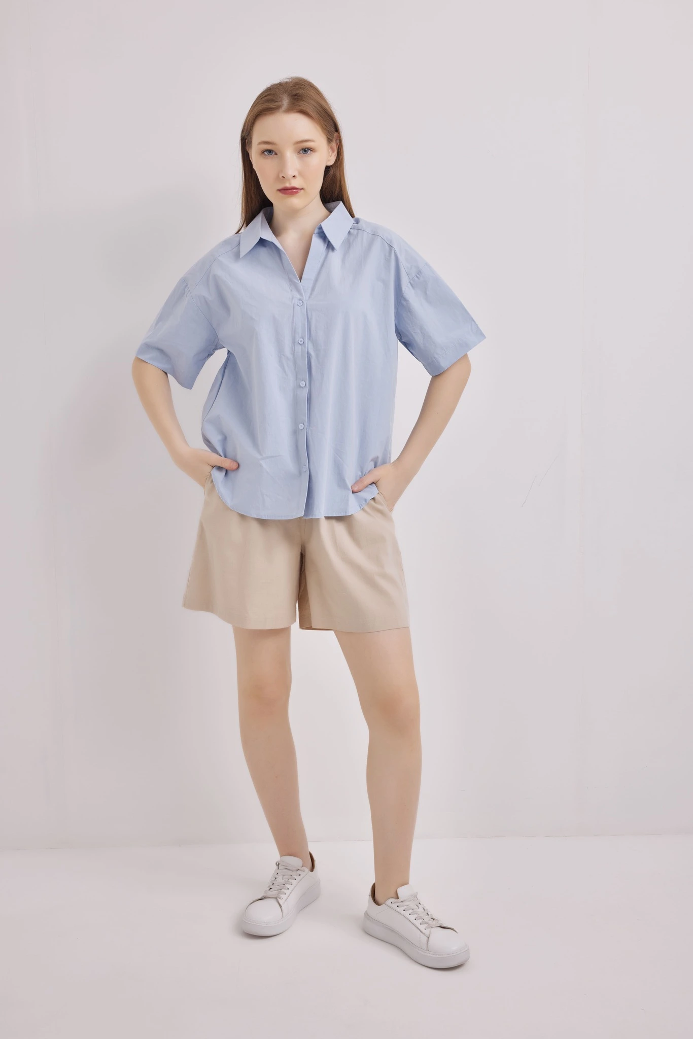 Рубашка синий для женщин 41213-65 66