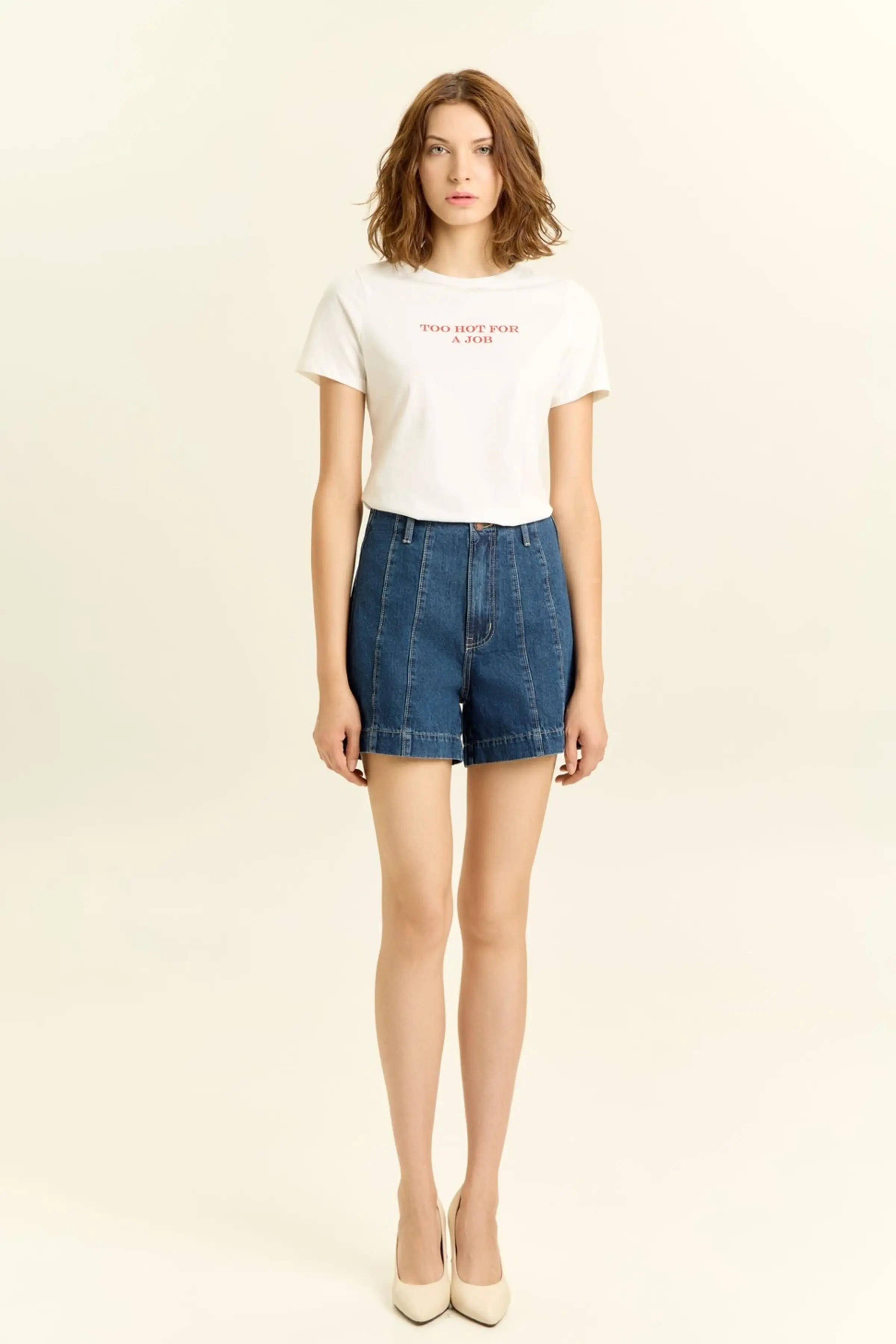 Шорты темно-синий для женщин 45303-18 57