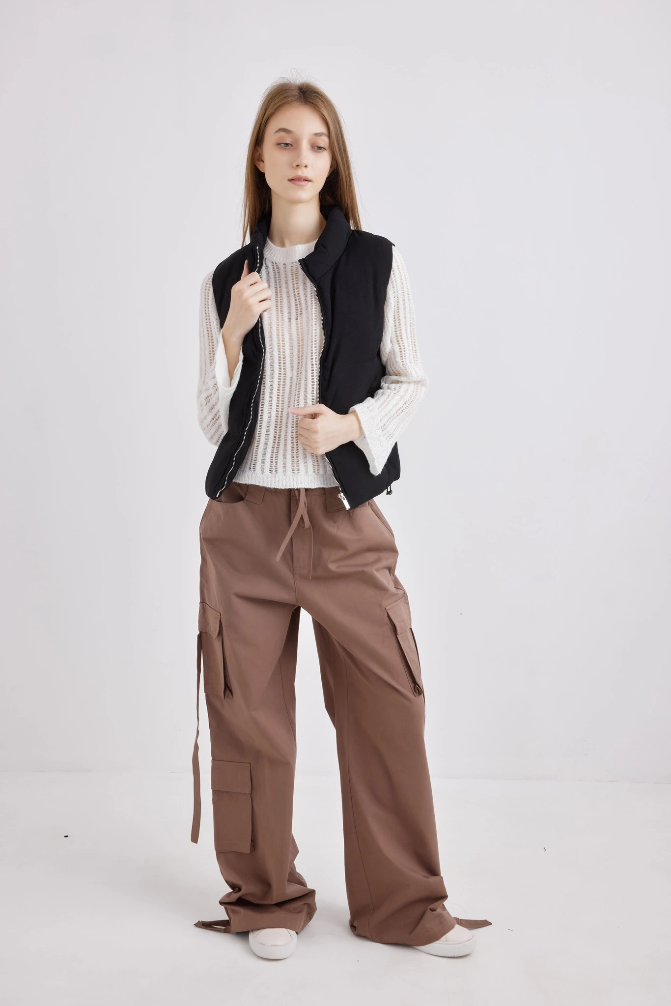 Жилетка черный для женщин 42291-1 58